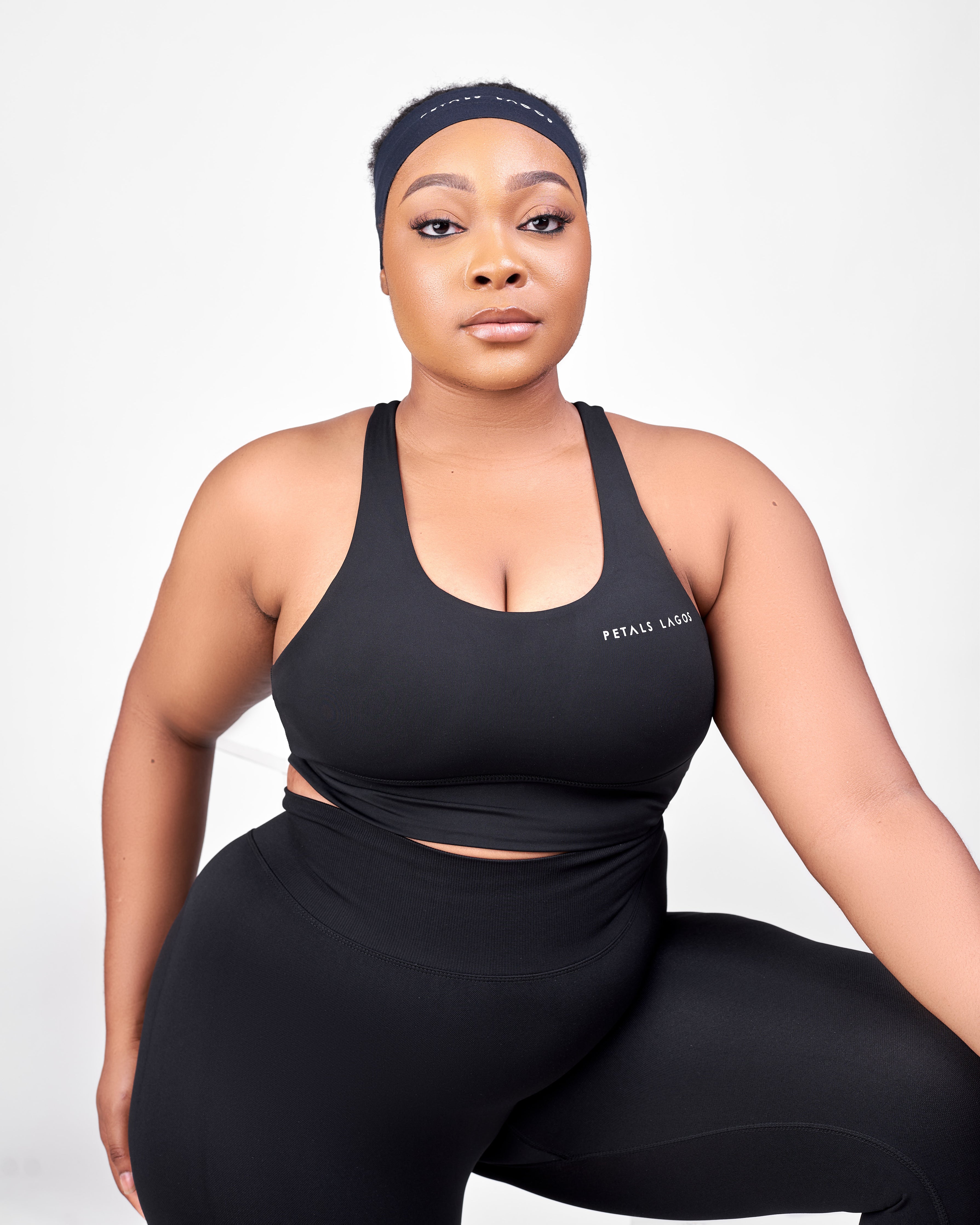 Shona Mesh Detailed High Impact Sports Bra