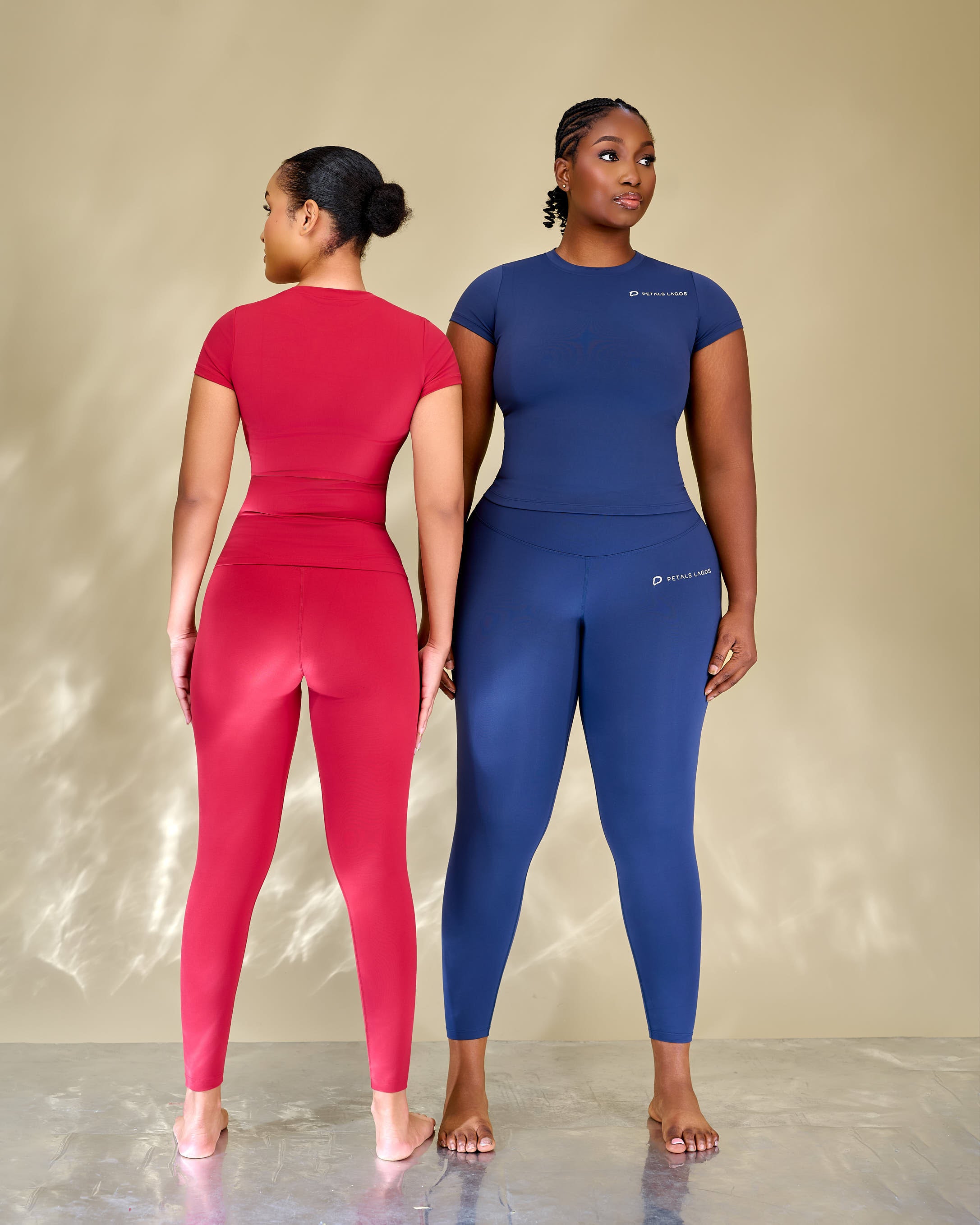 Chaniel Shortsleeve Leggings Set