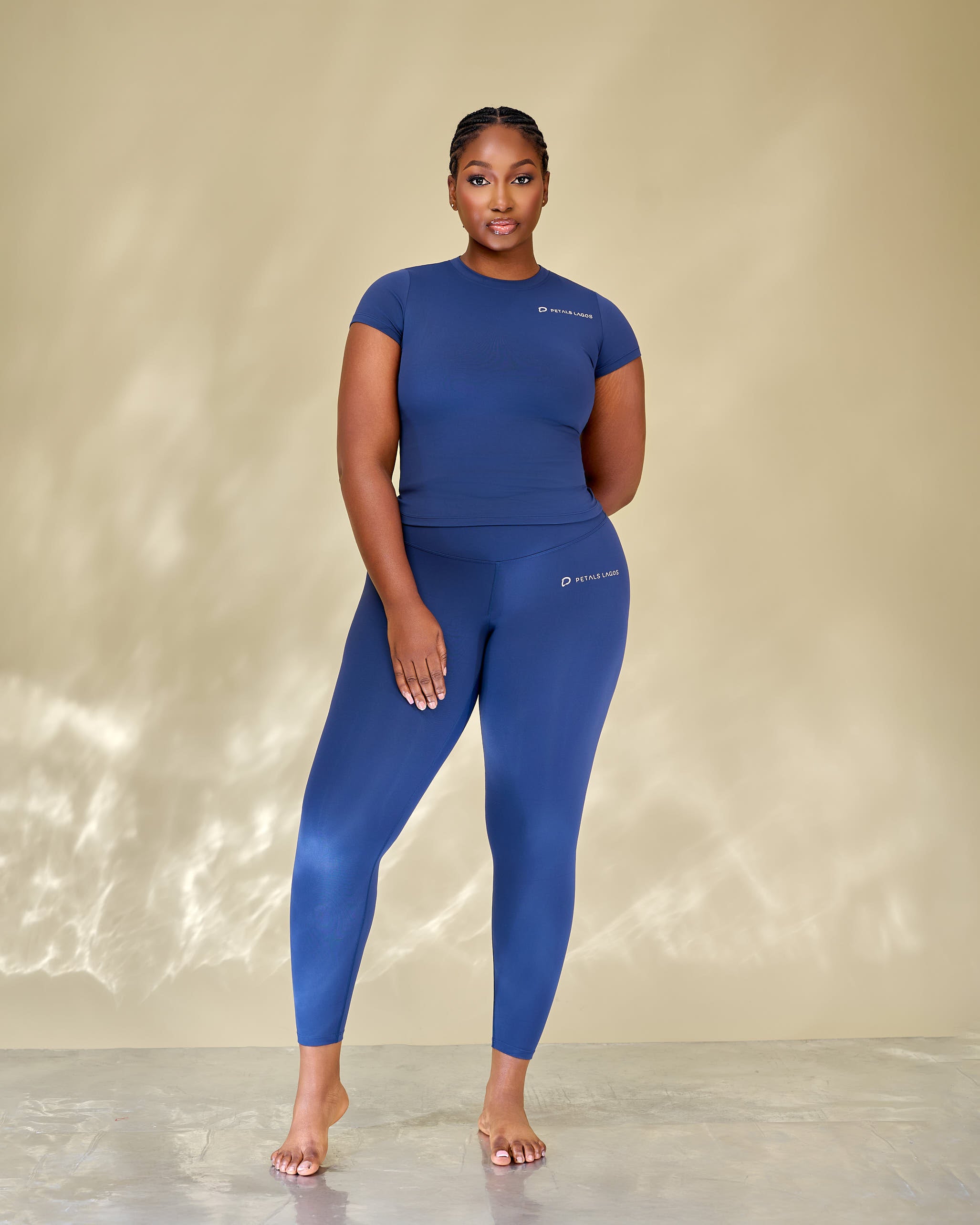 Chaniel Shortsleeve Leggings Set