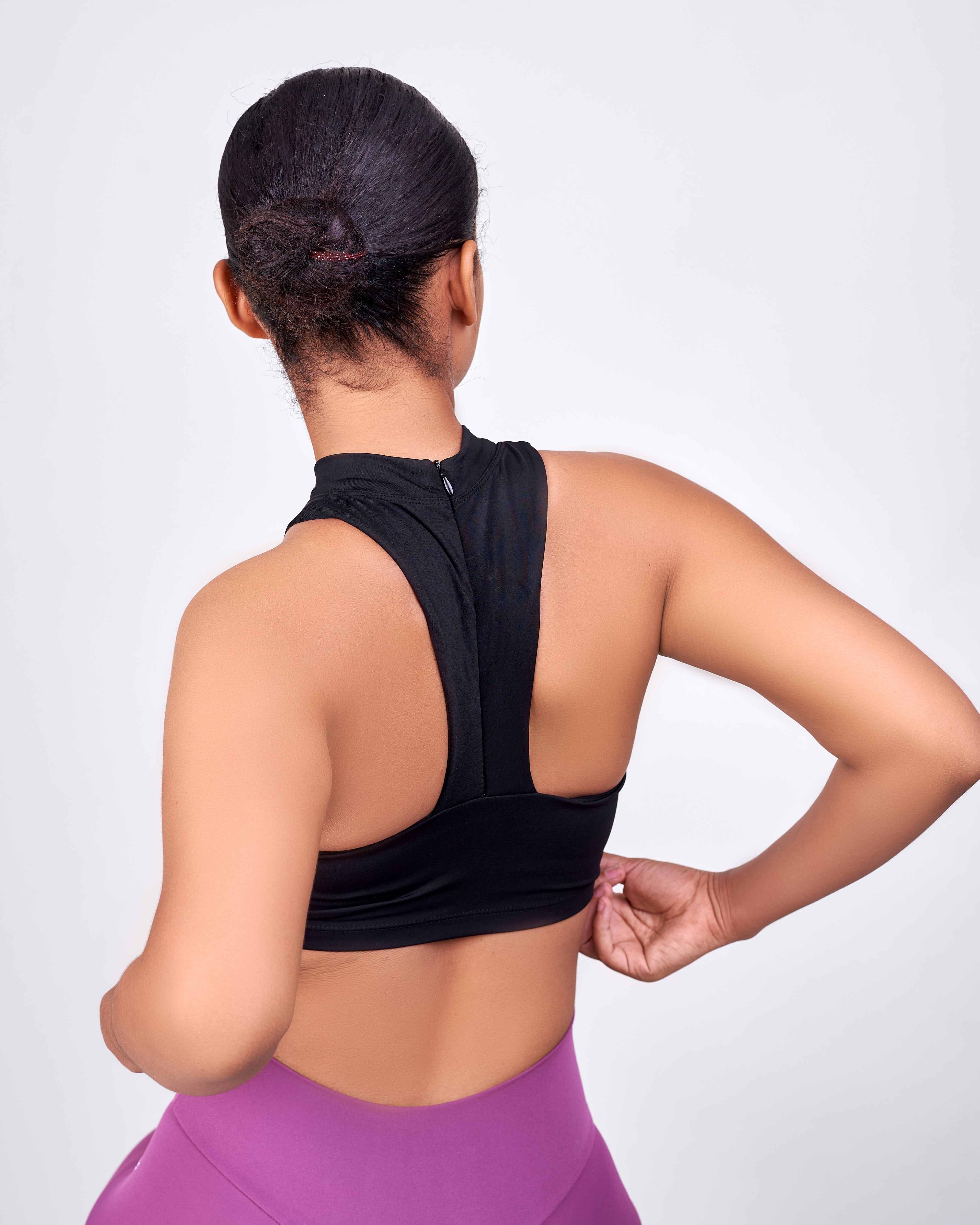 Ney Grecian High Grip Sports Bra