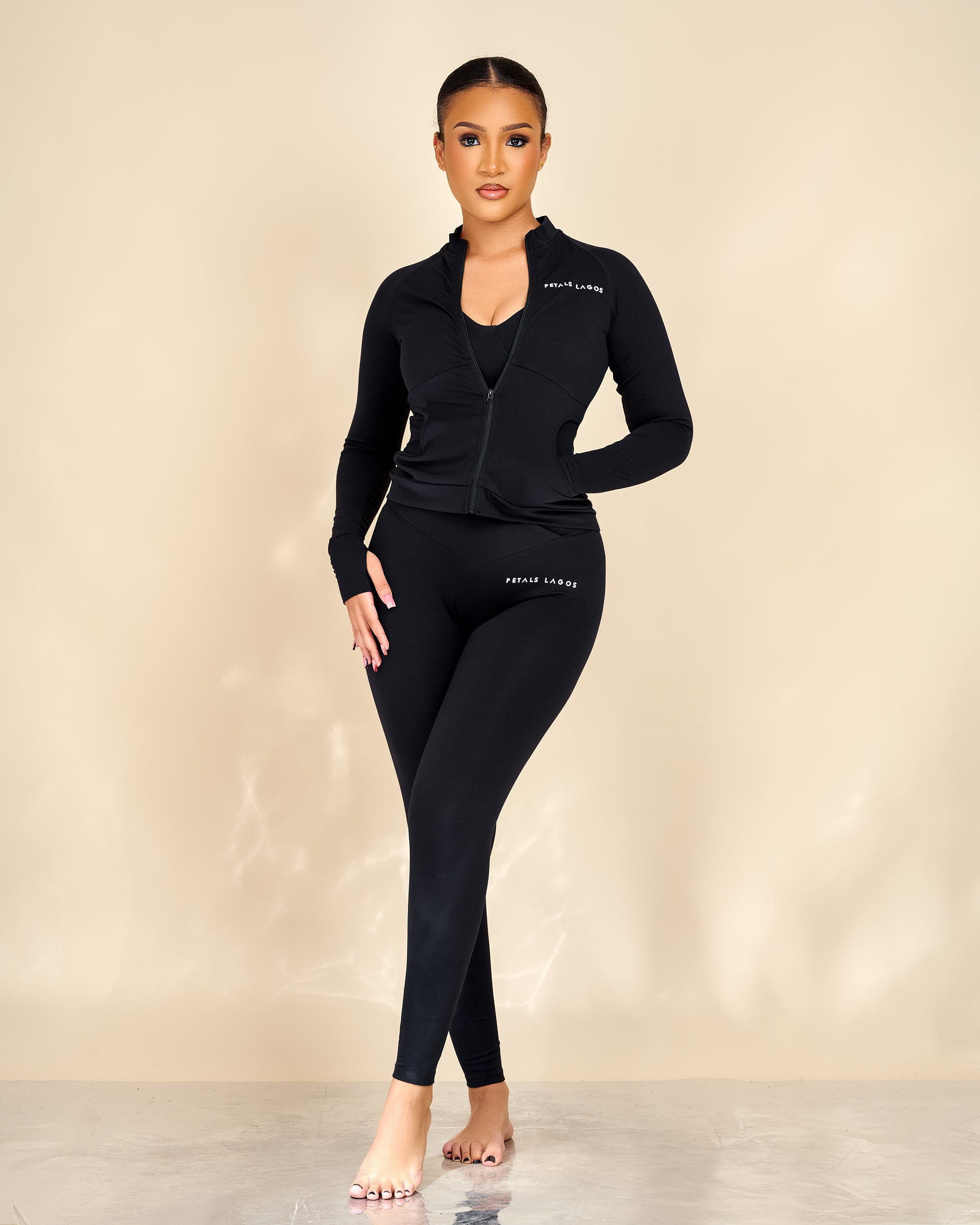 Kaira On-the-go Three Piece Leggings Set