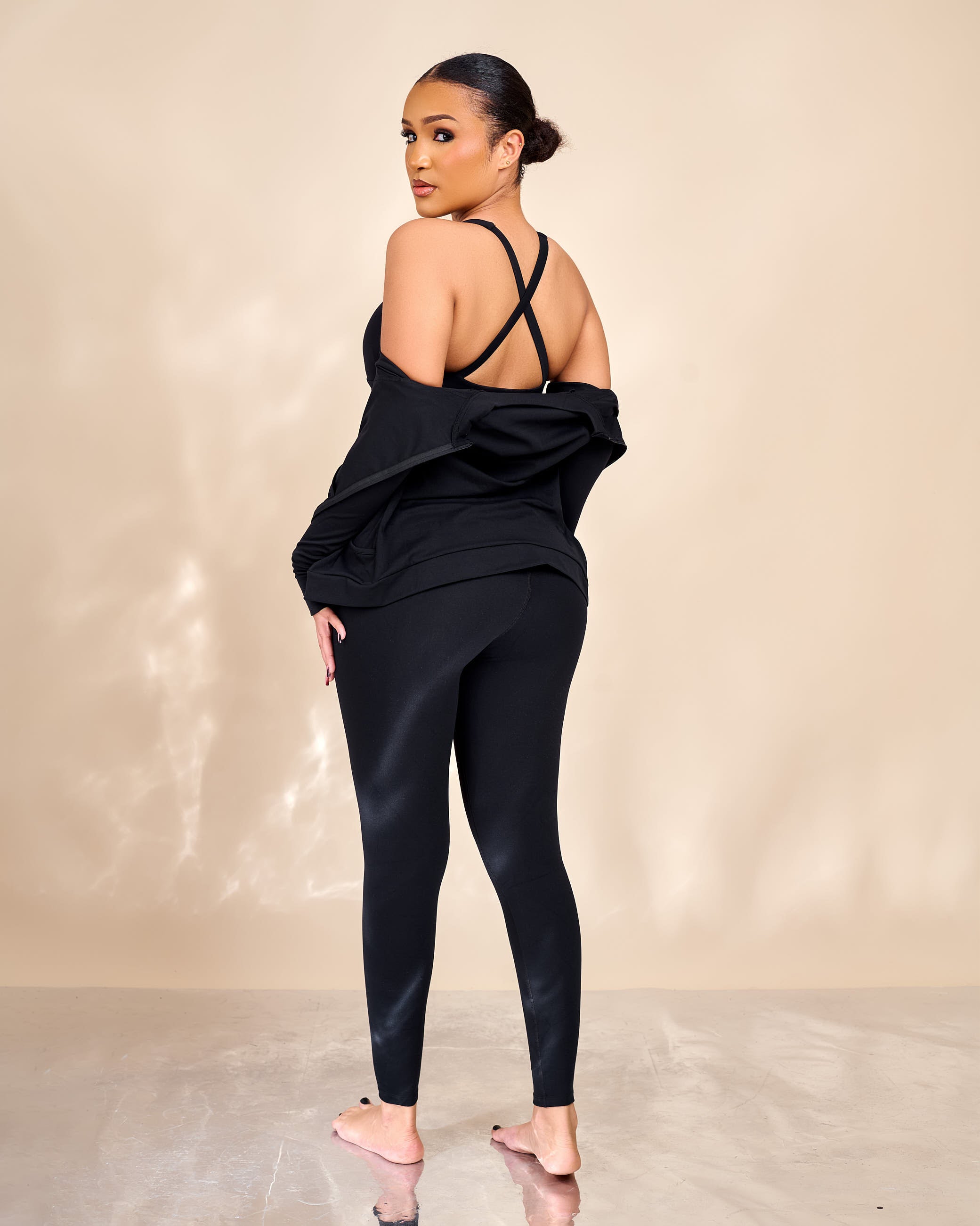 Kaira On-the-go Three Piece Leggings Set