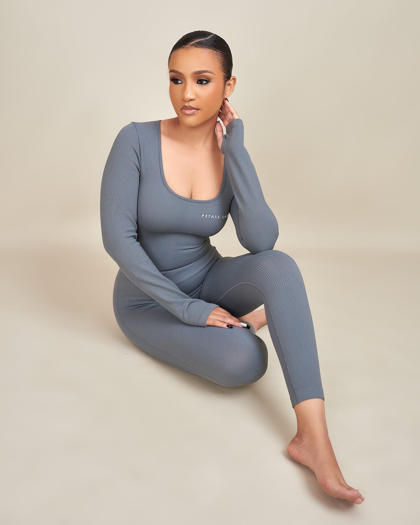 Noa Ribbed 360 Waist Compression Catsuit