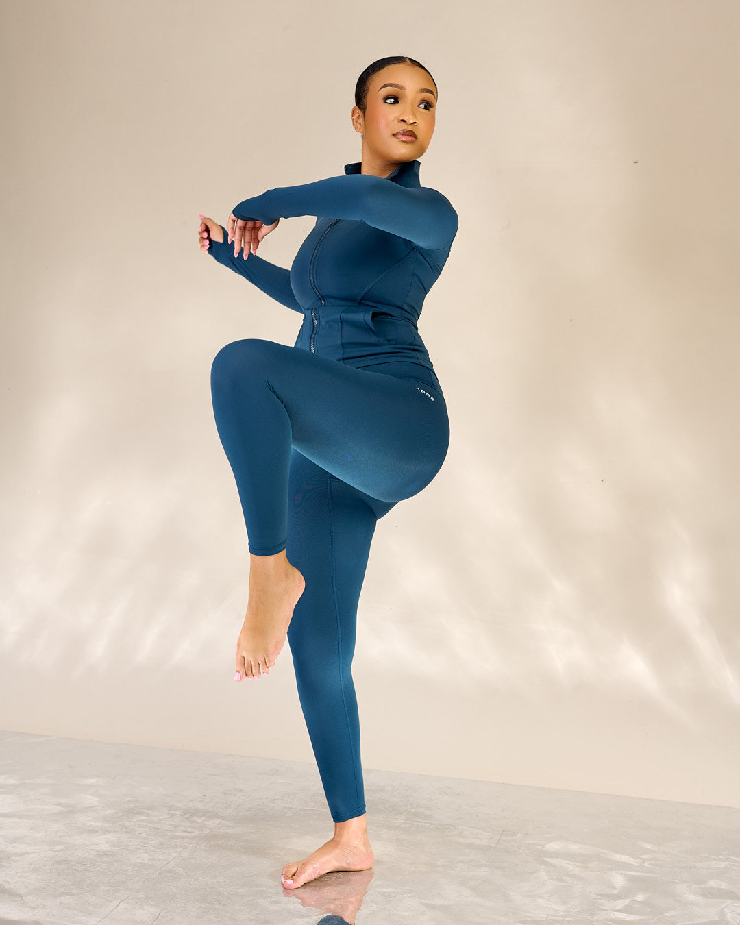 Thea Define Zip Up Leggings Set