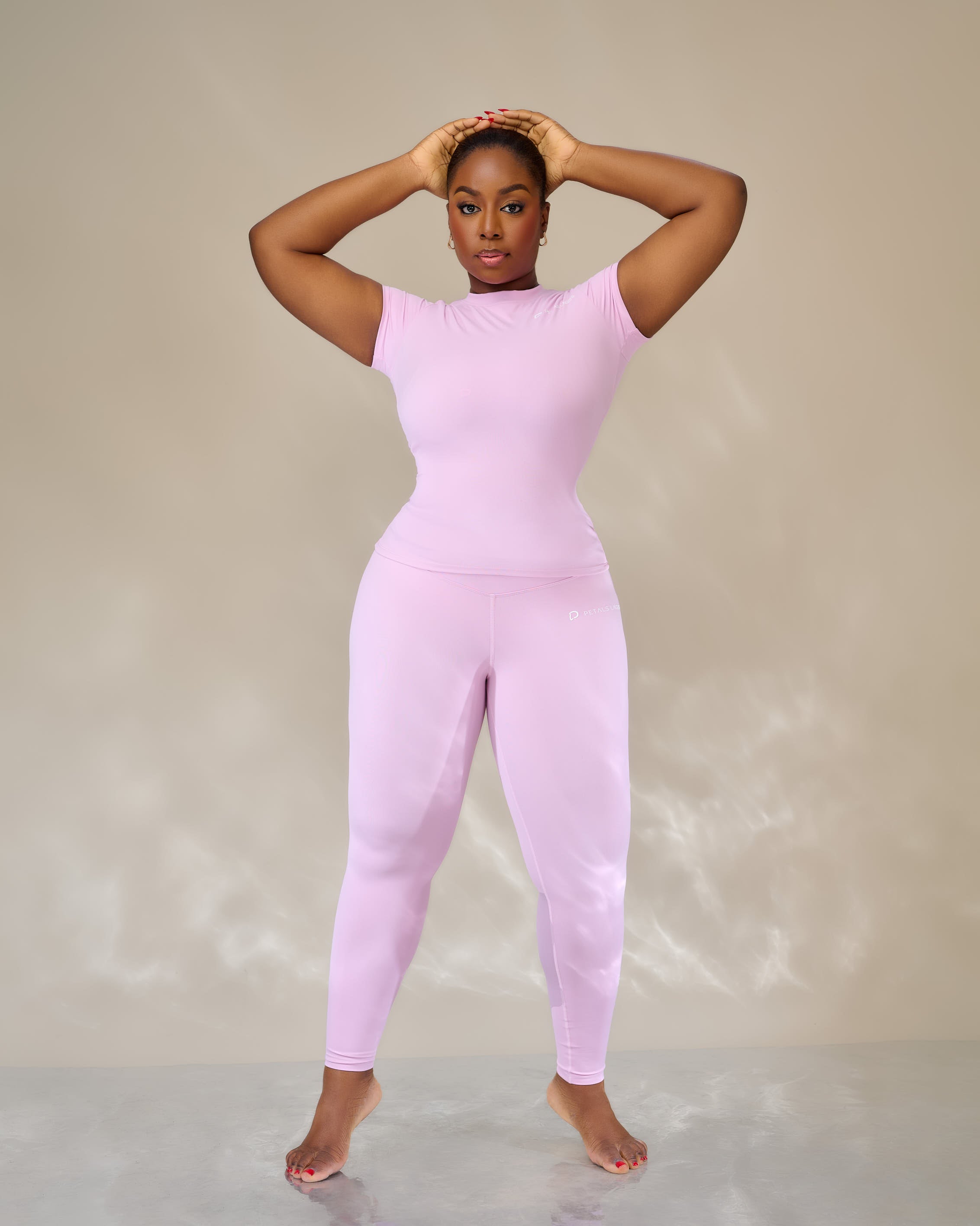 Chaniel Shortsleeve Leggings Set