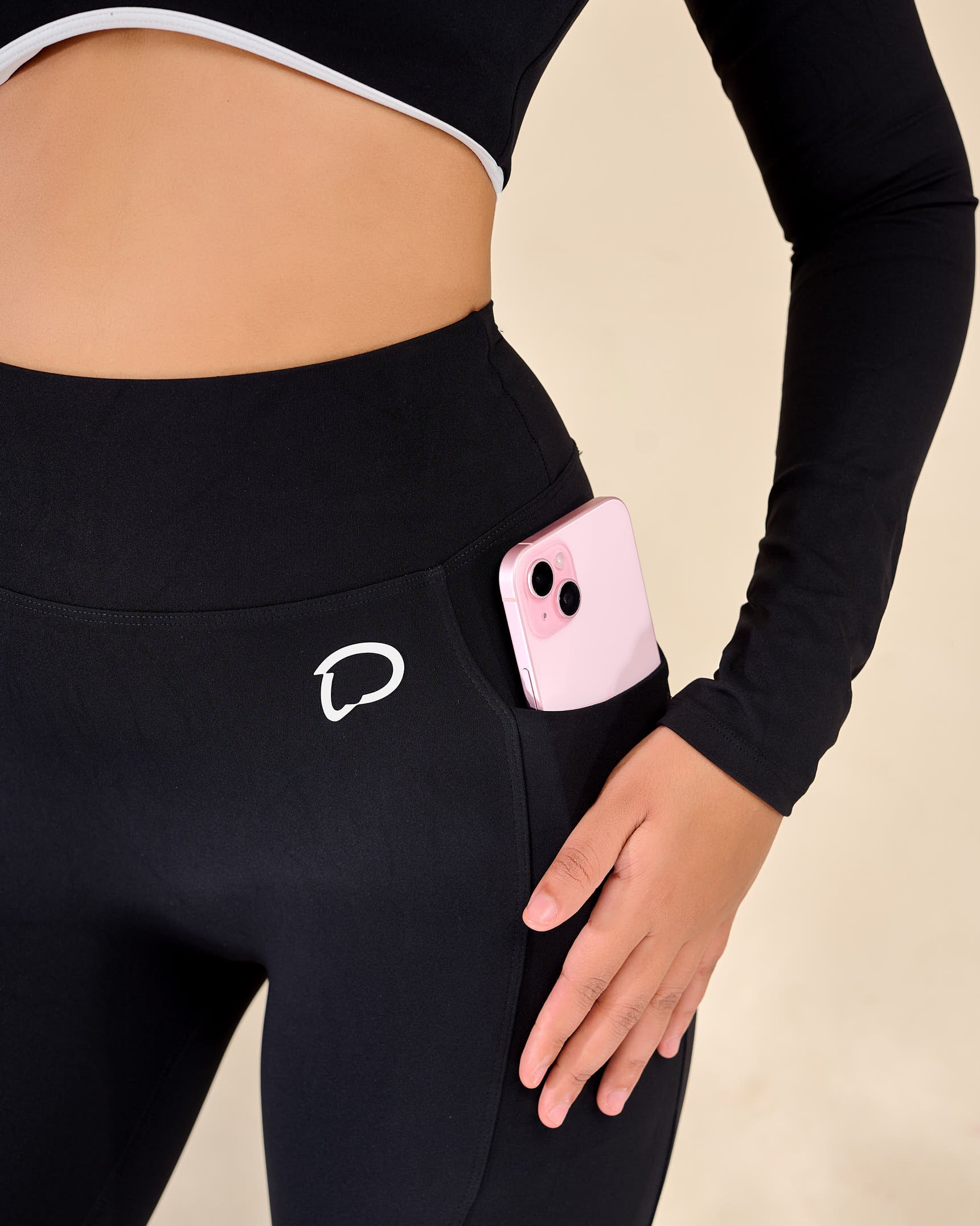 Nonie Halter Open Back Leggings Set