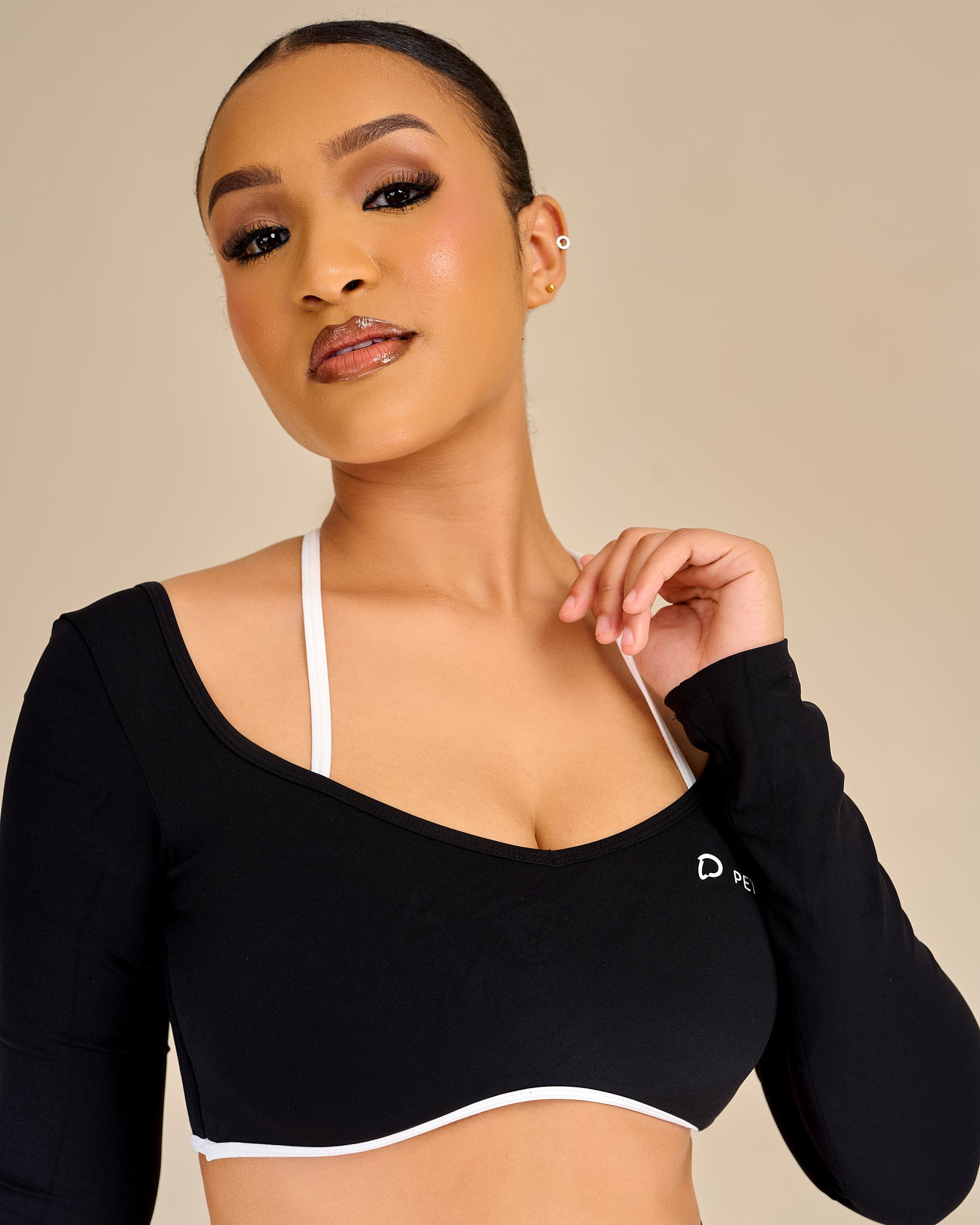 Nonie Halter Open Back Leggings Set