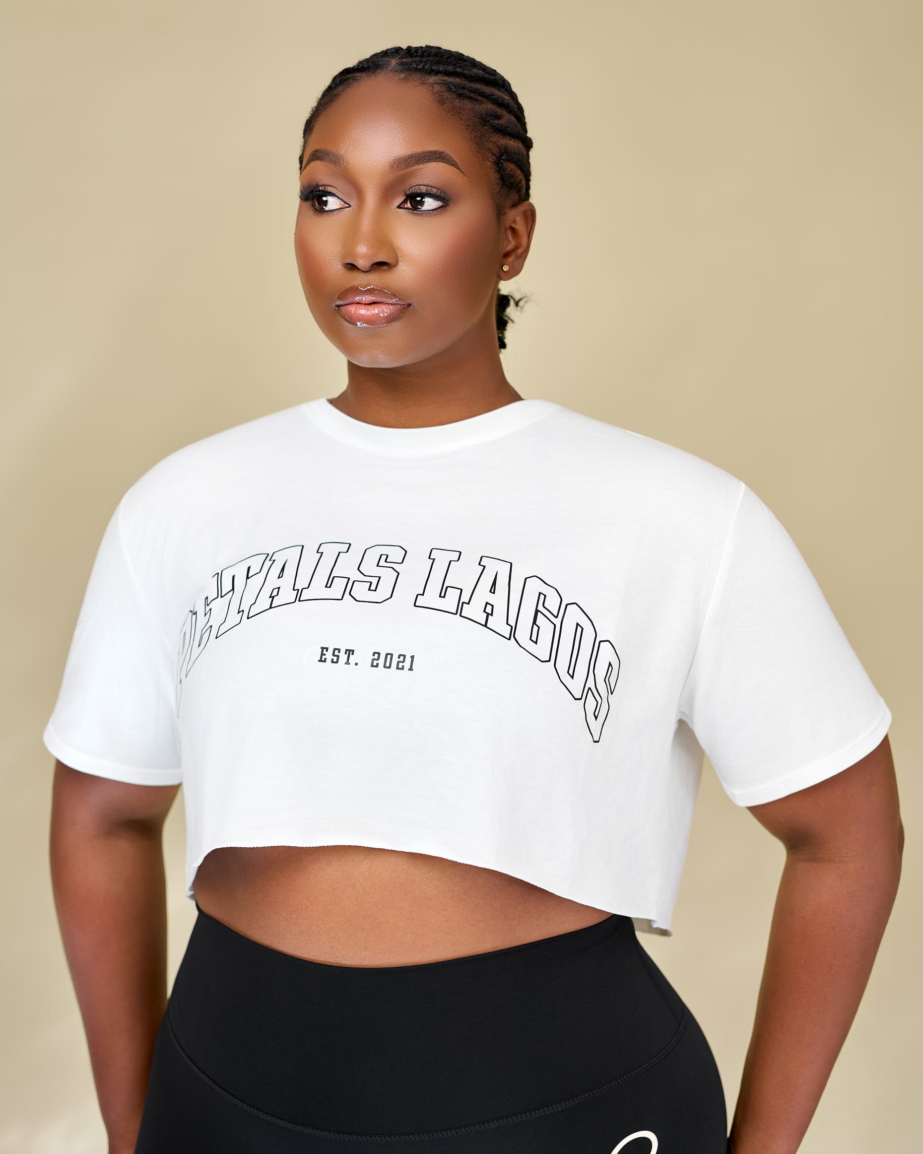 The Legacy Oversized Cropped Tee