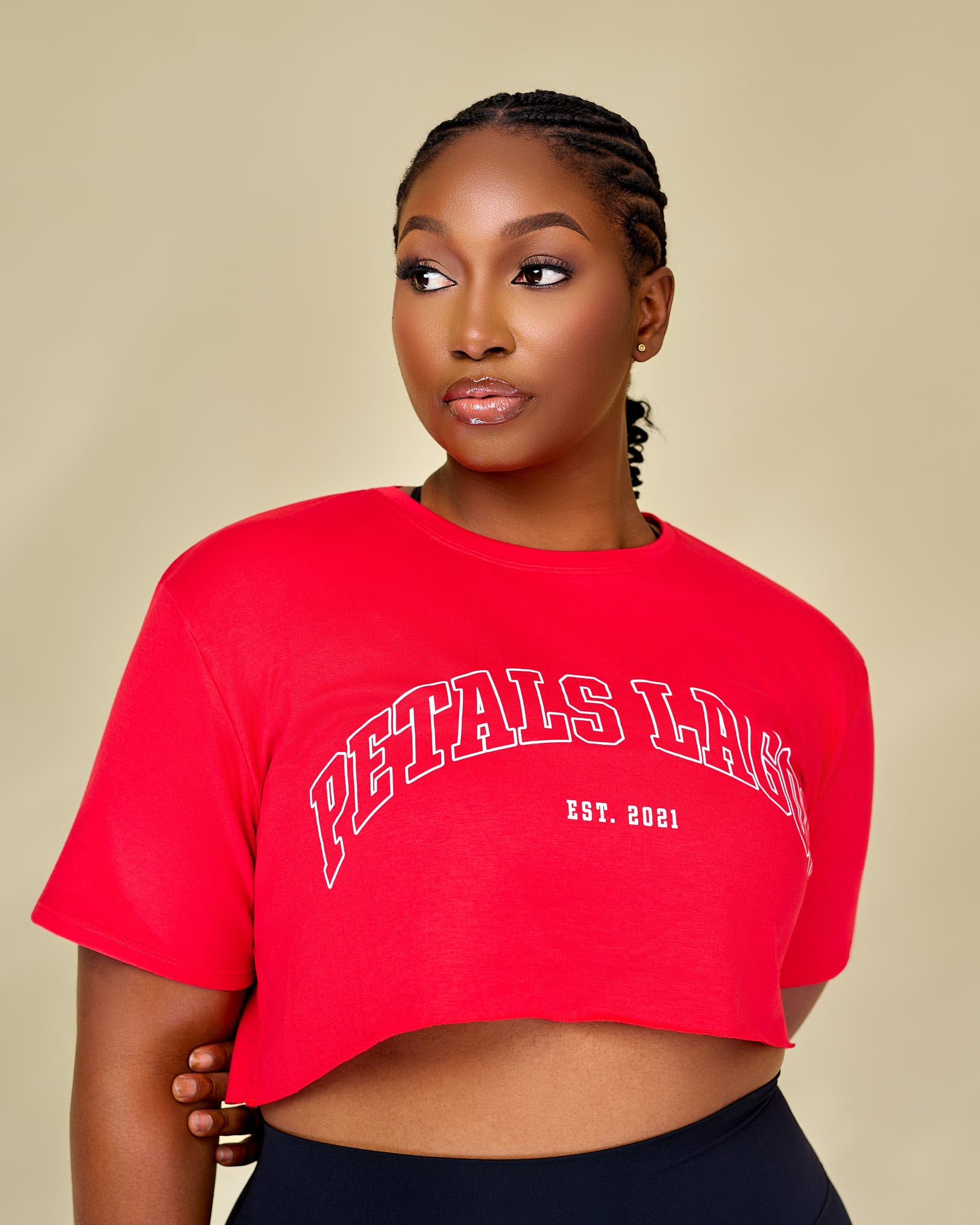 The Legacy Oversized Cropped Tee