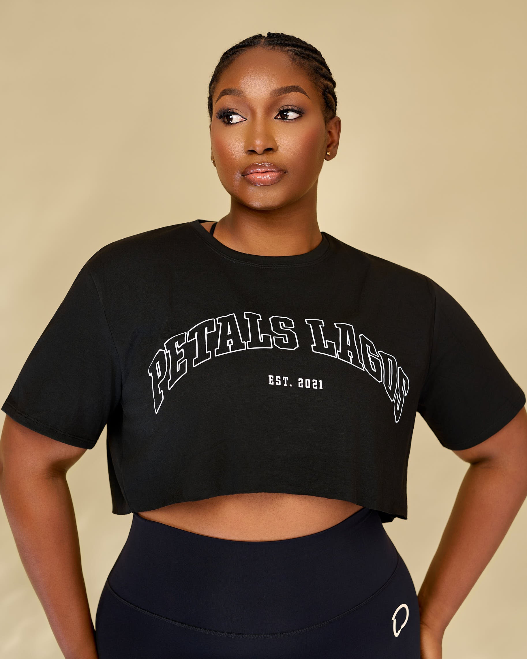 The Legacy Oversized Cropped Tee