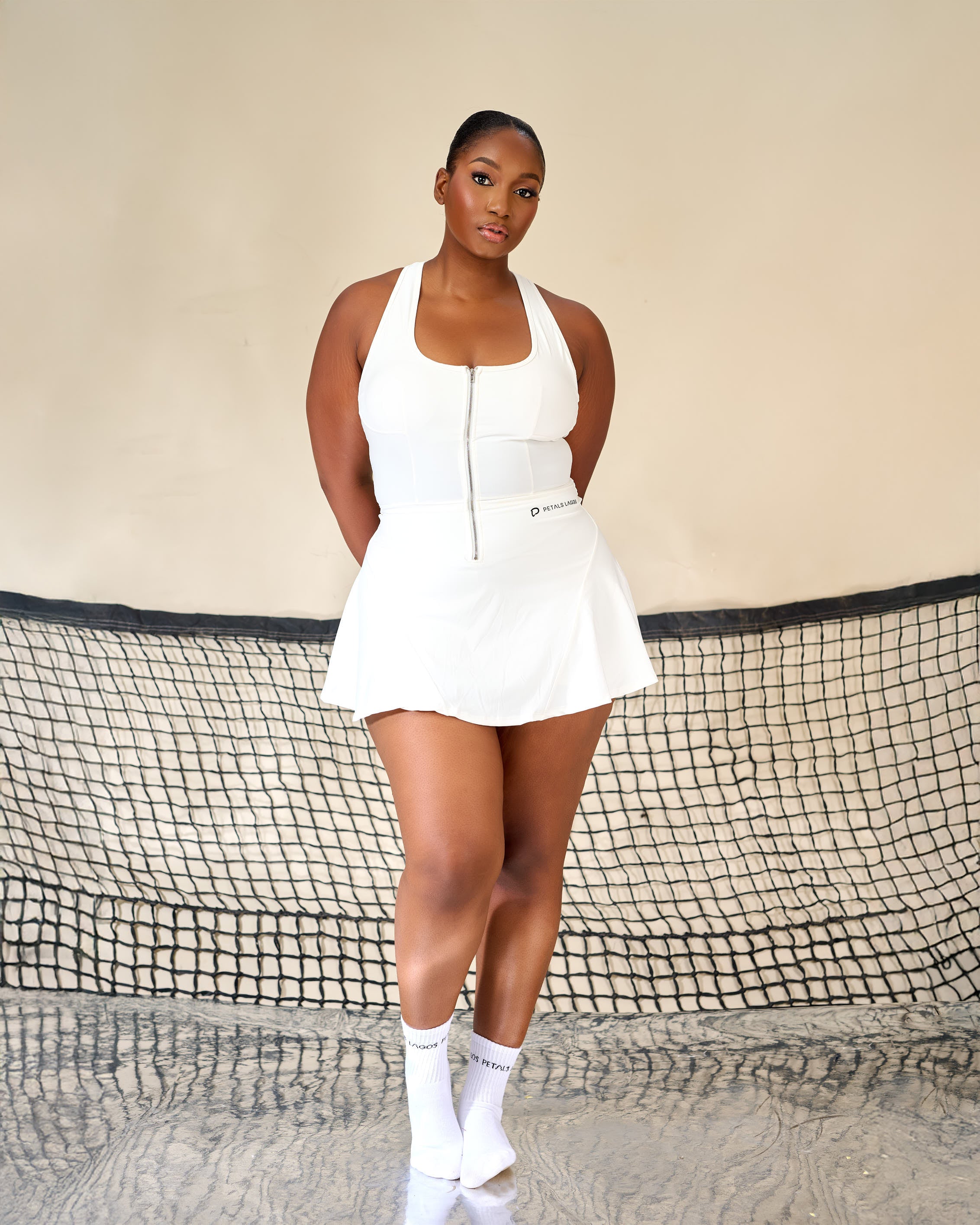 Hadassah Tennis Zip Dress
