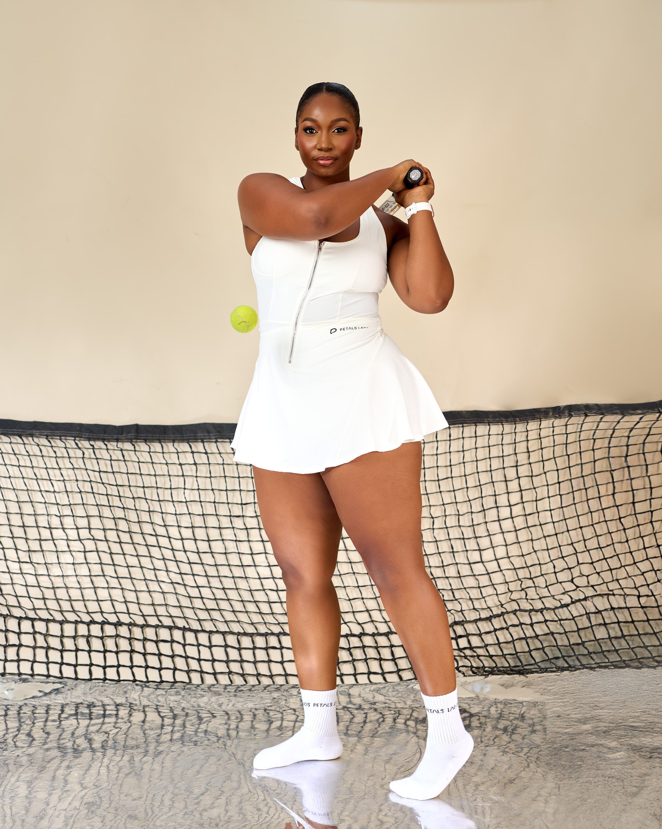 Hadassah Tennis Zip Dress