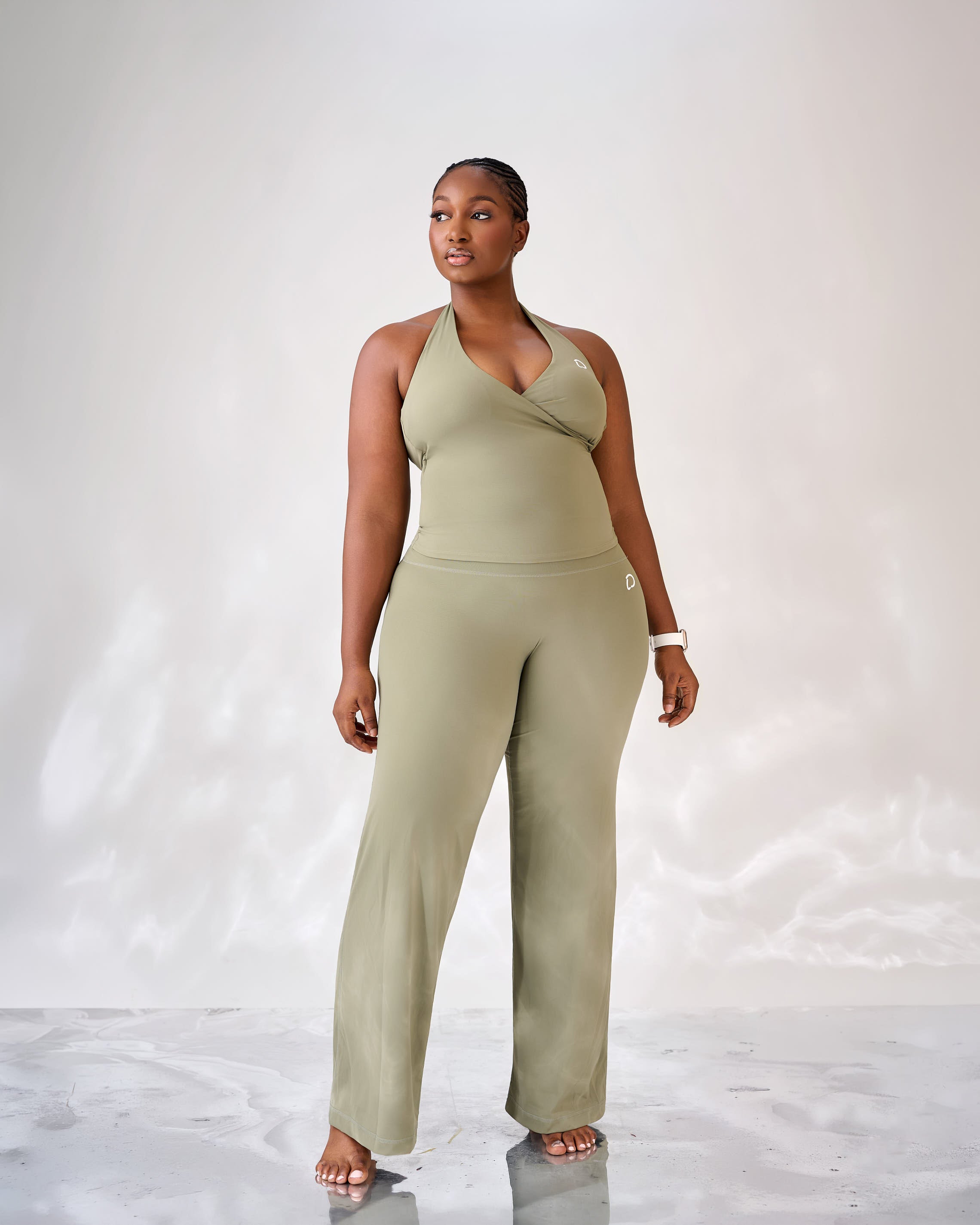 The Abeni Halter Silhouette Set
