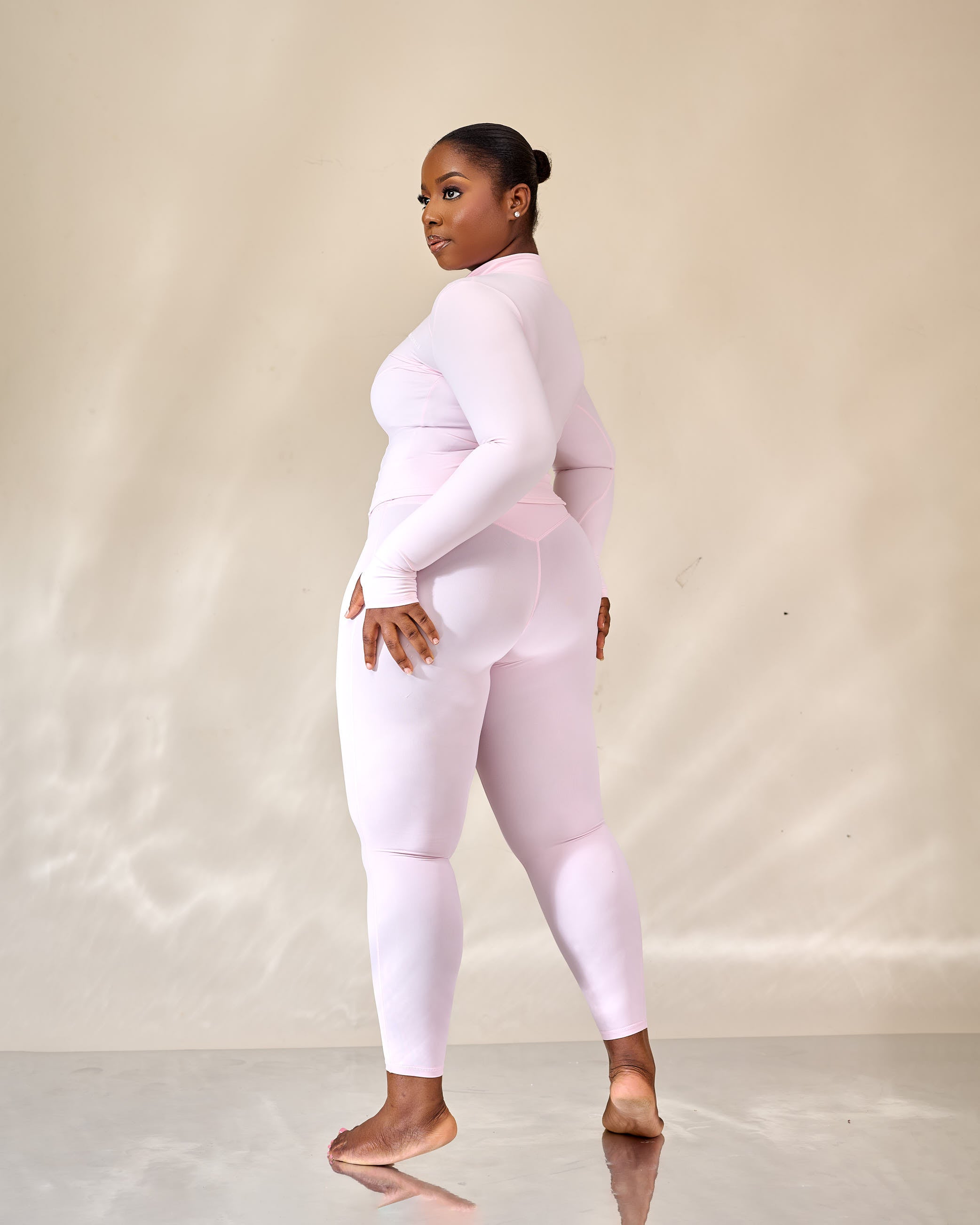 Elsie Define Zip - Up Leggings Set