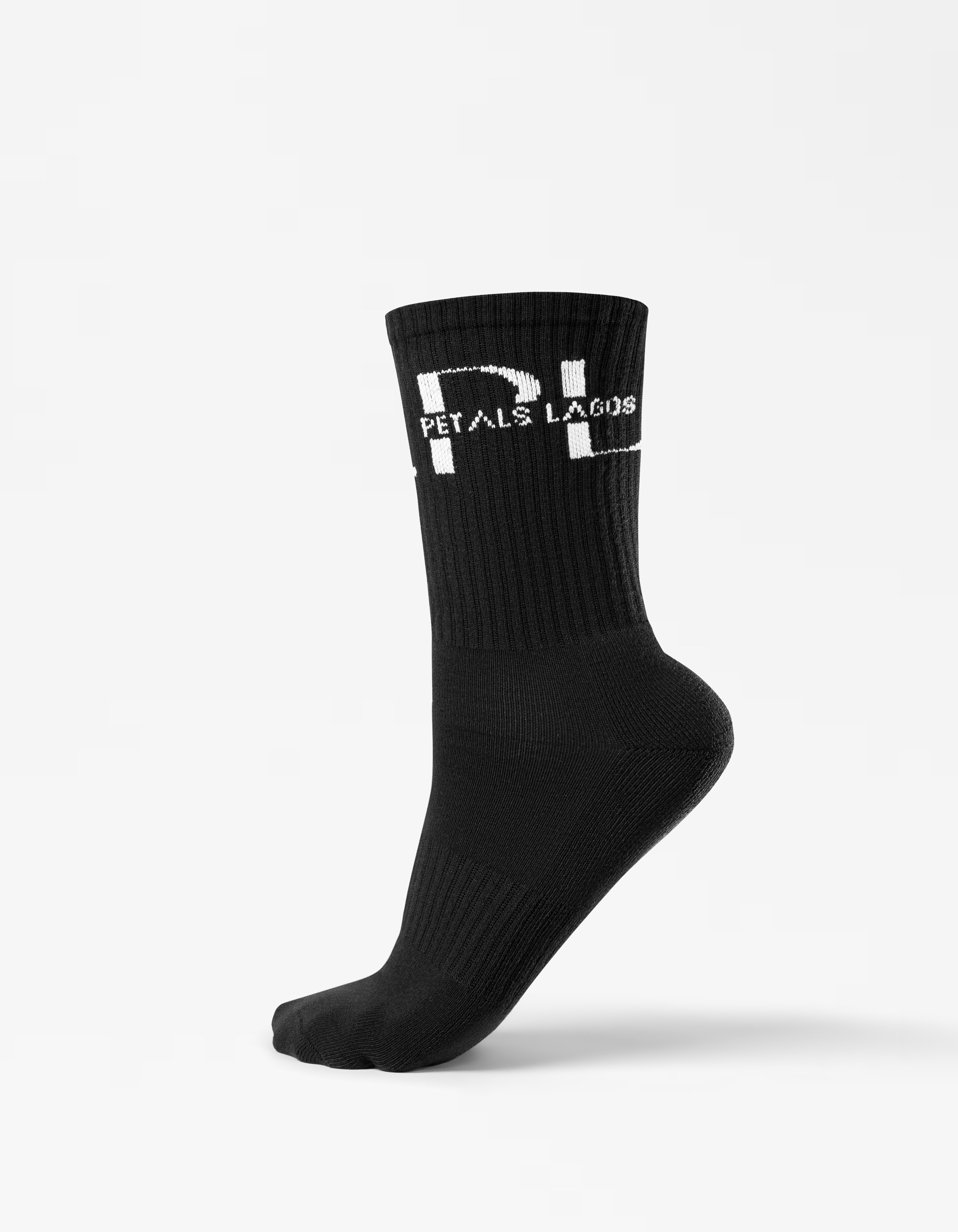 PL Thick Mid Calf Ribbed Socks