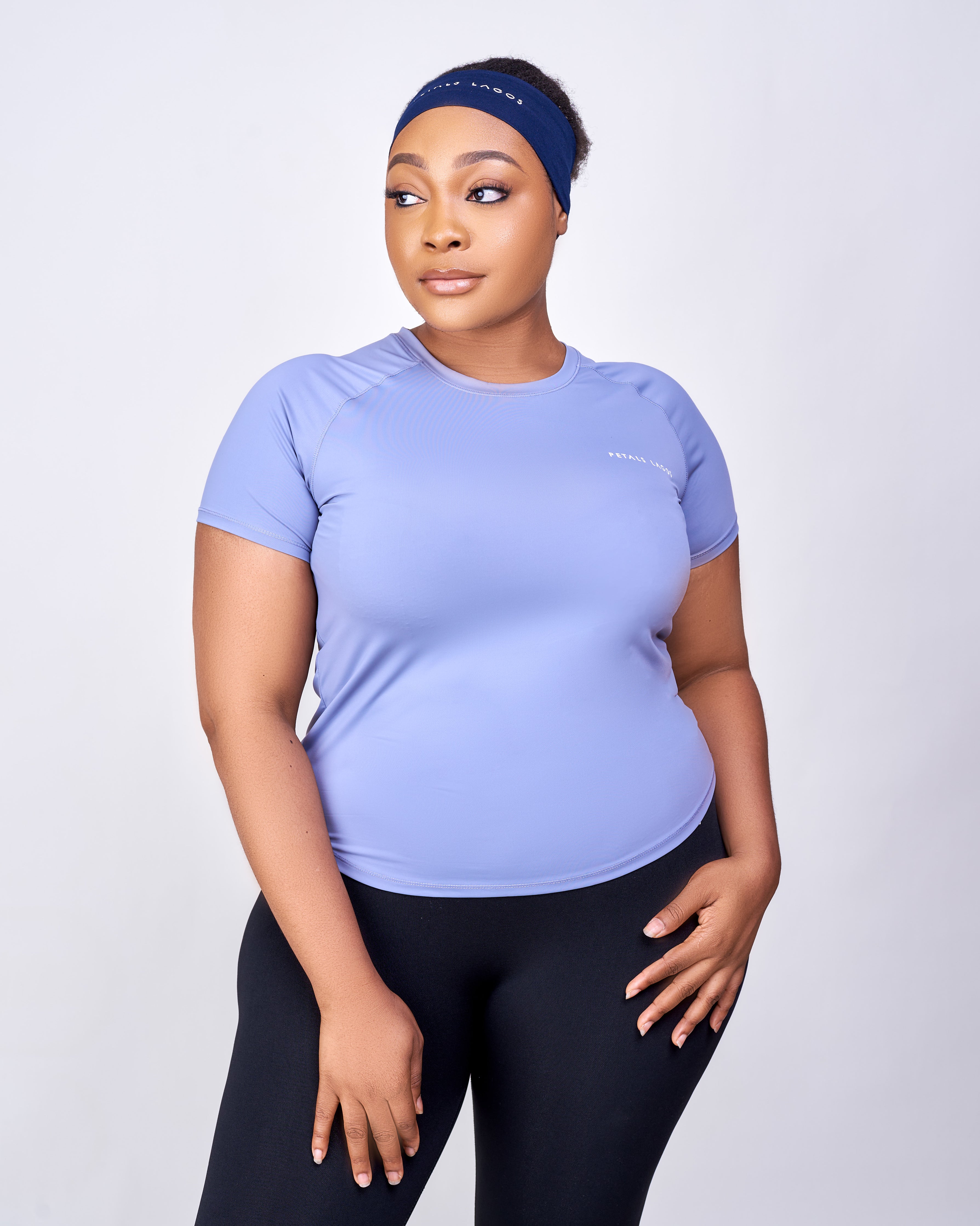 Zinnie Mesh Detail Loose Fit Short - Sleeve Oversized Top