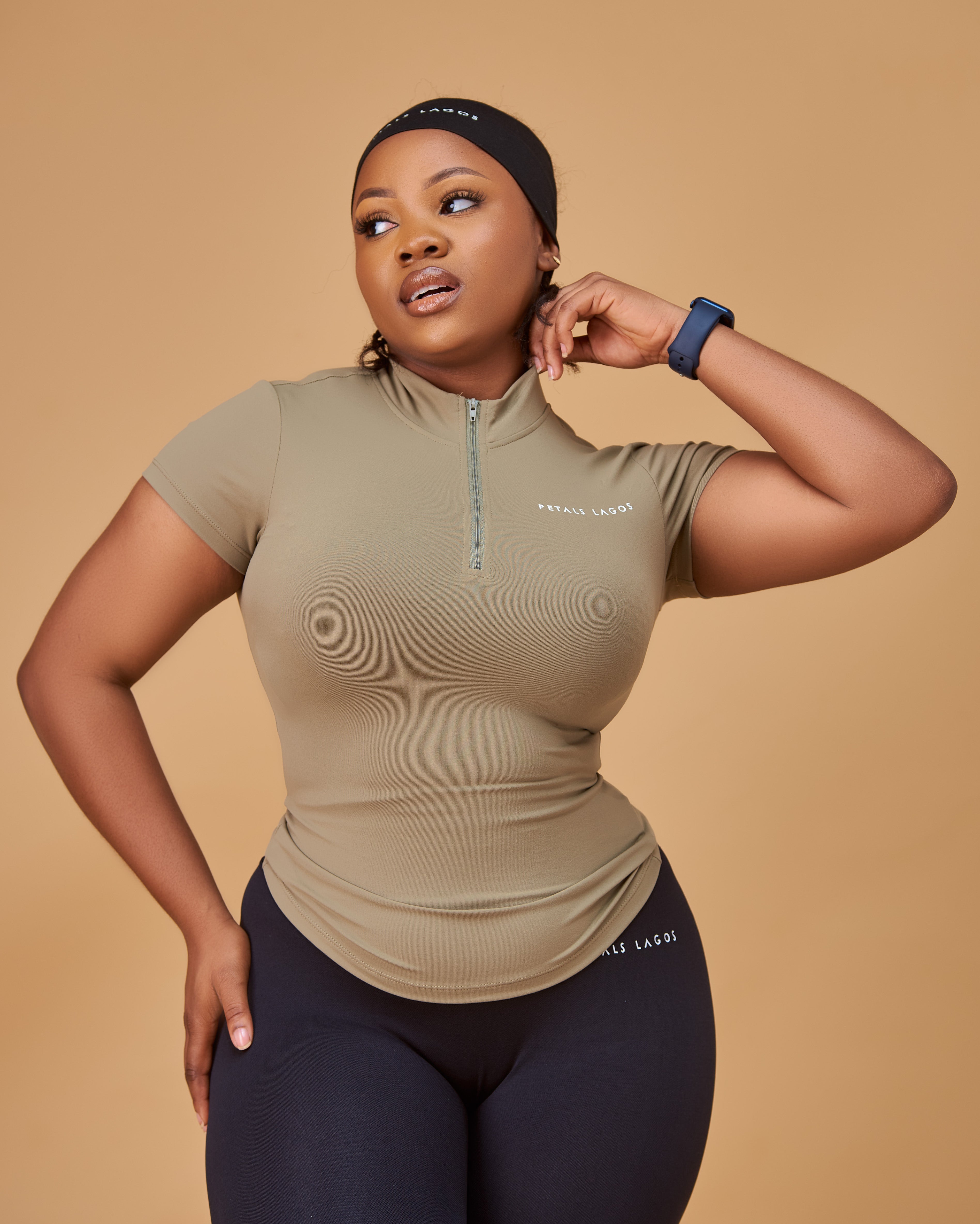 Ify Mid Way Zip Up Training Top