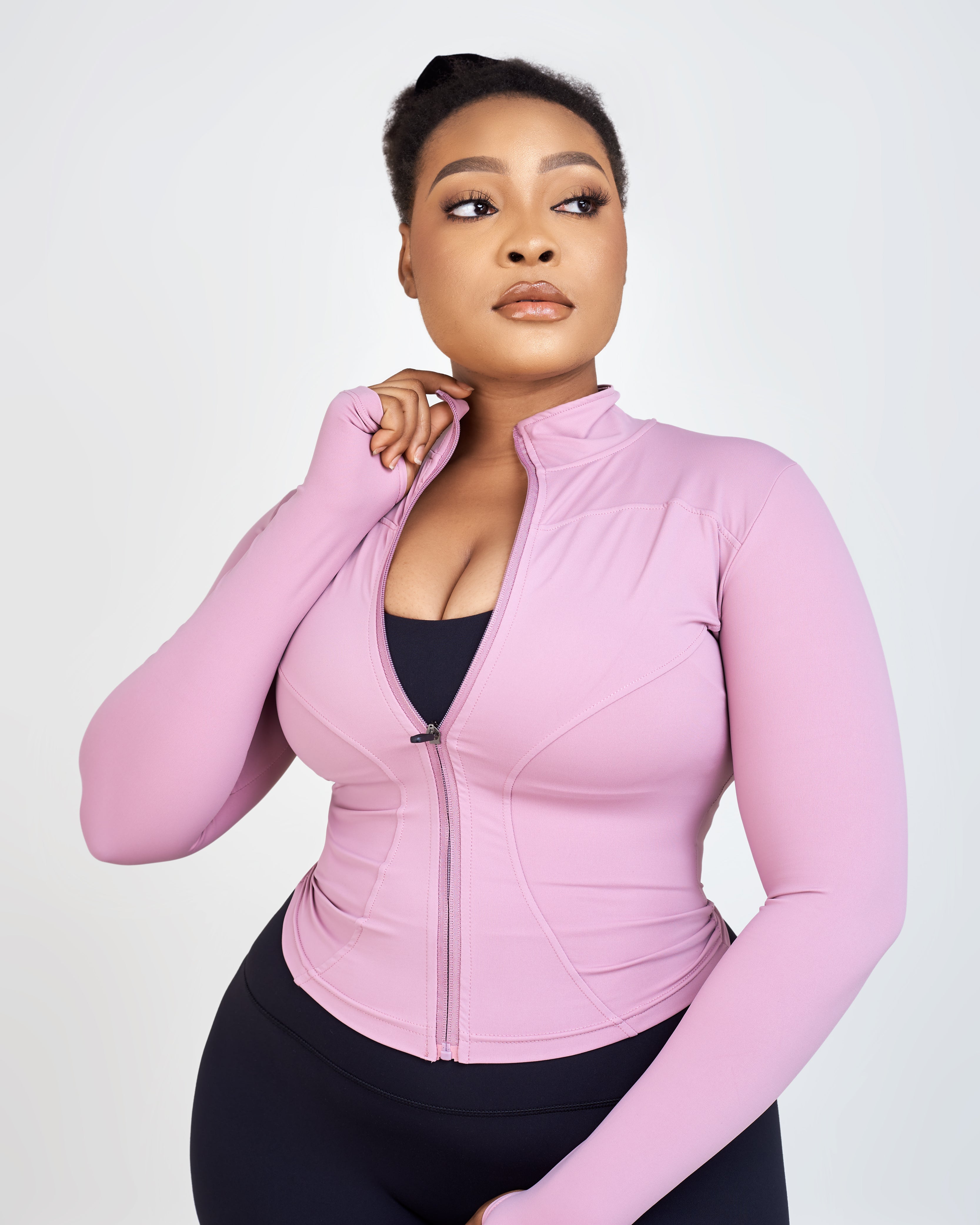 Kimora Zip Front Training Jacket