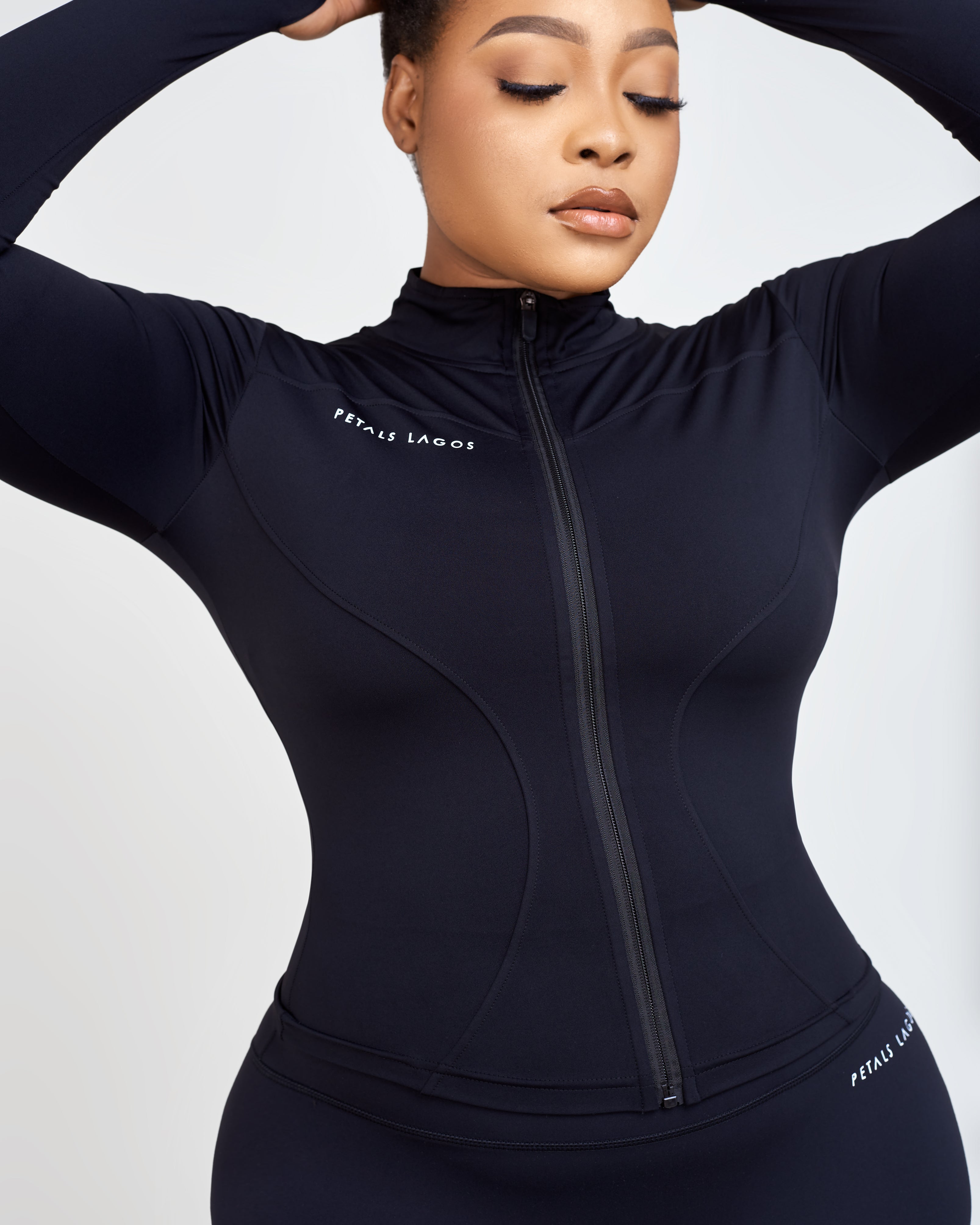 Kimora Zip Front Training Jacket