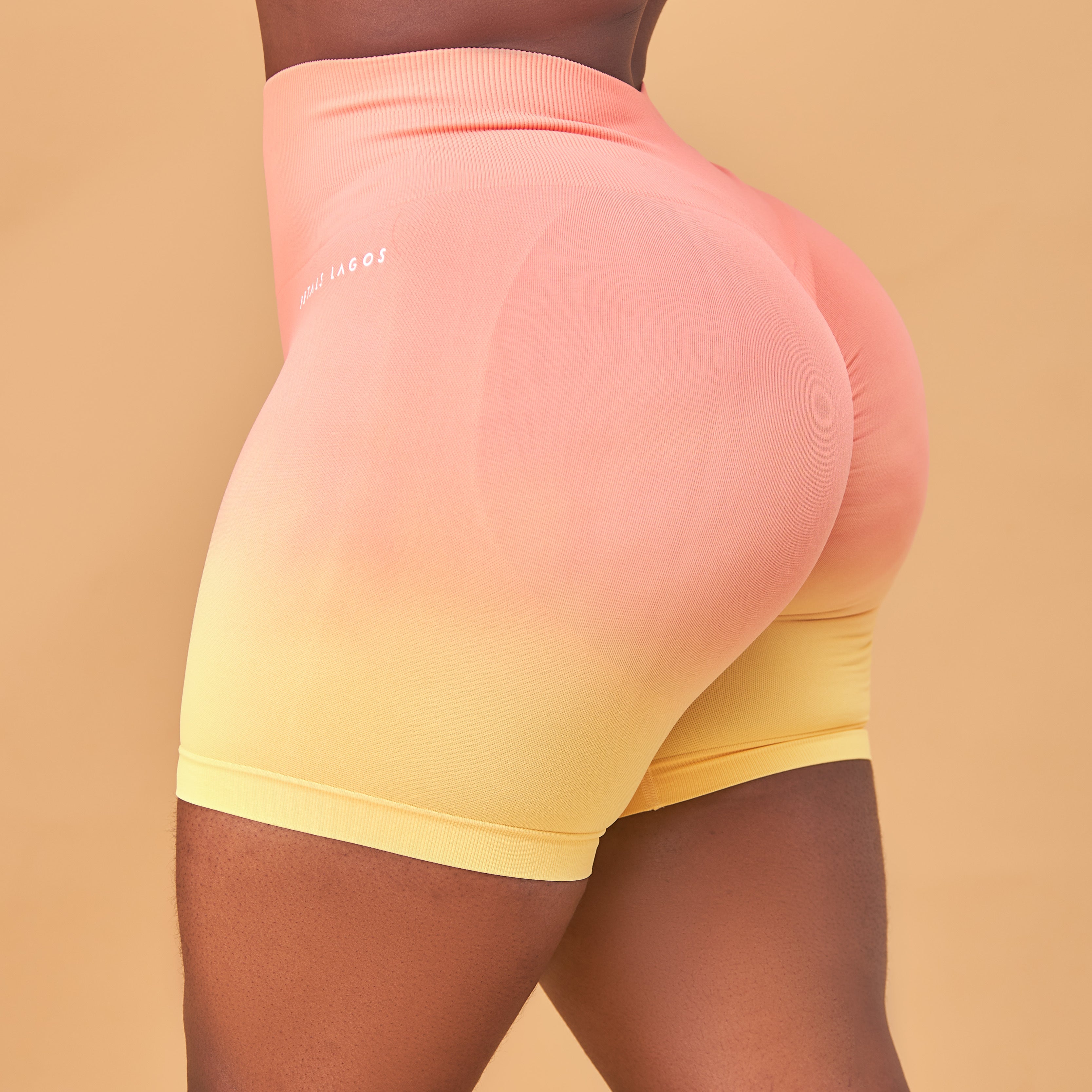 Ada Ombré Booty Shorts