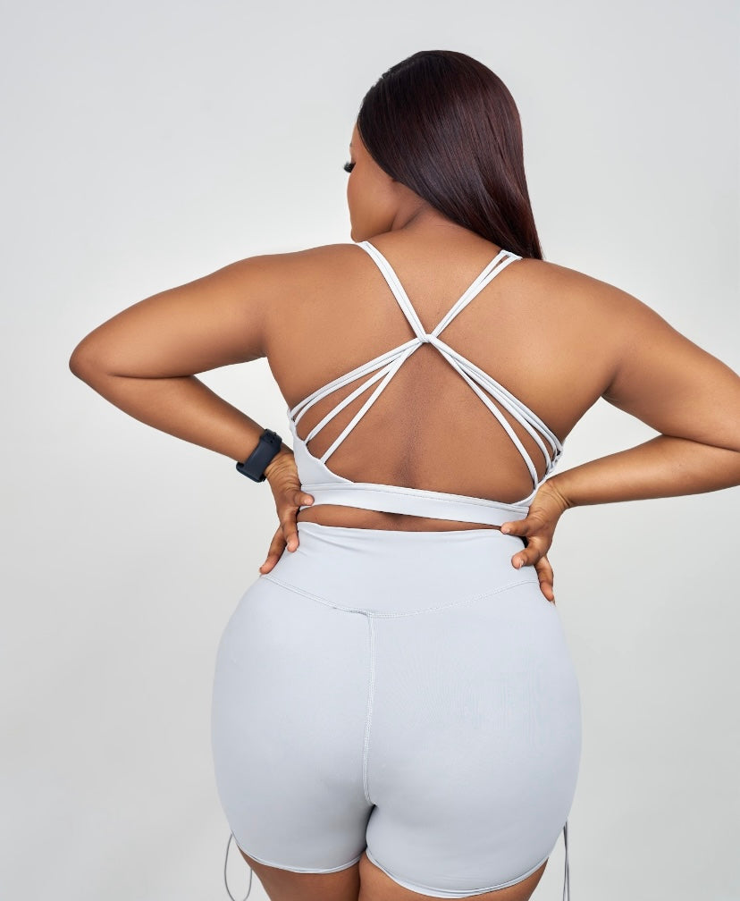 Jhu Drawstring Short Set