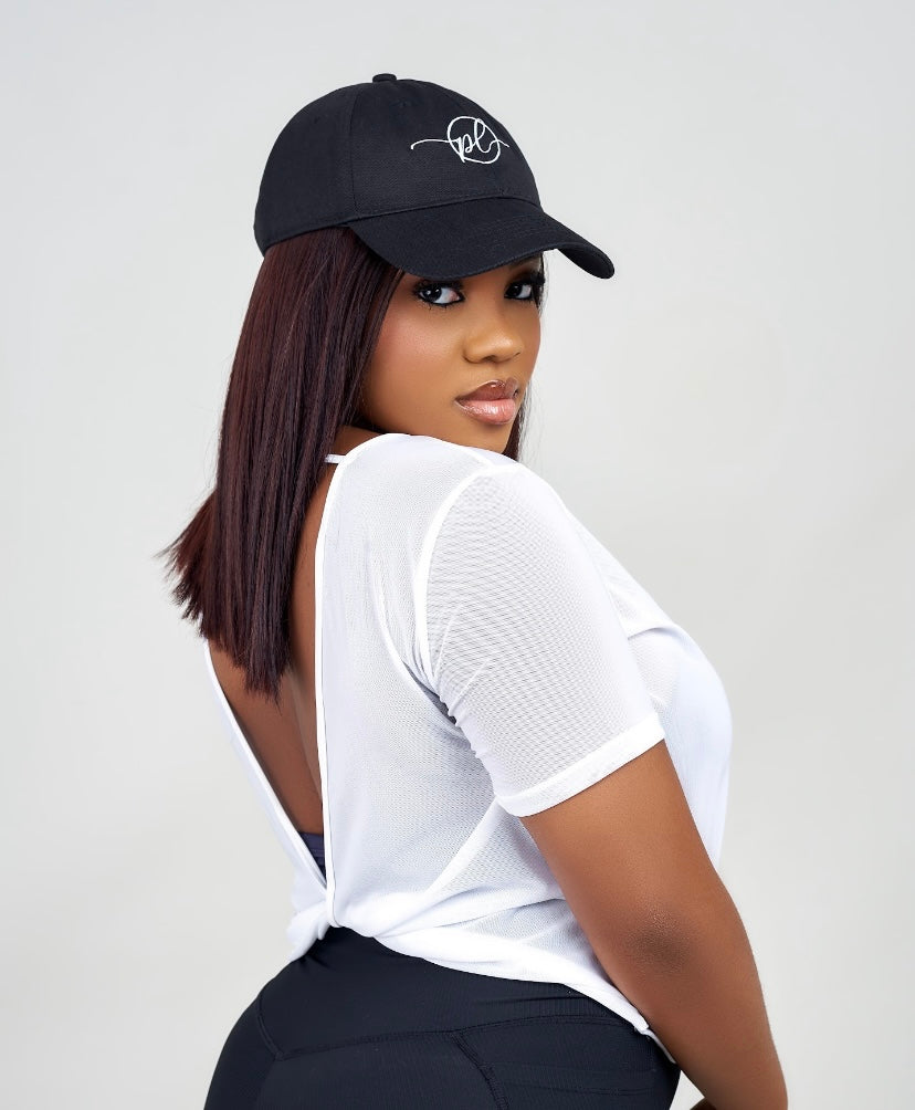 Kiki Mesh Twist Detailed Top
