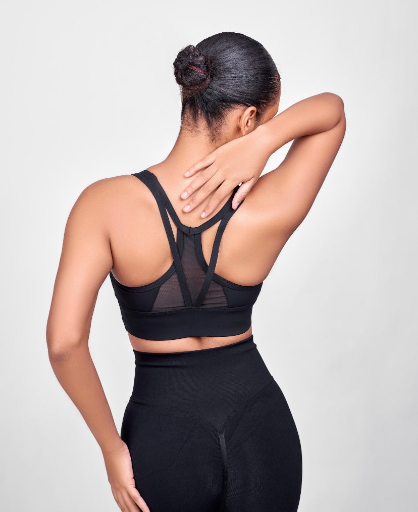 Tena Mesh Detailed Sports Bra