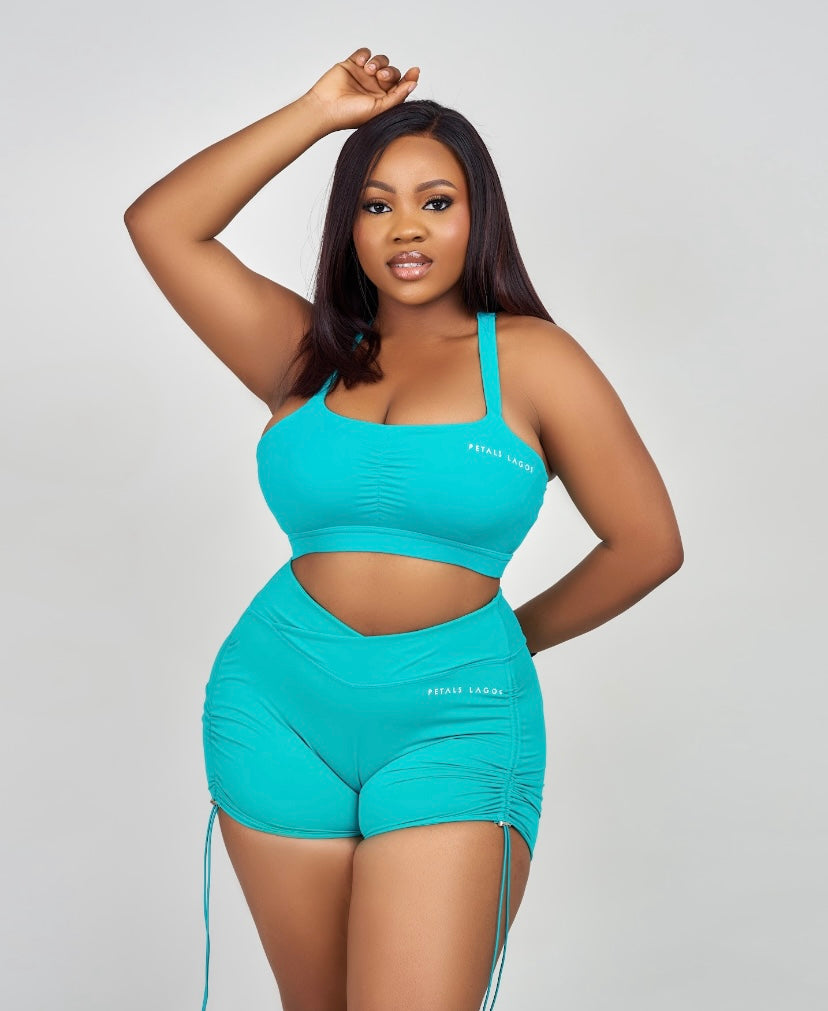 Jhu Drawstring Short Set
