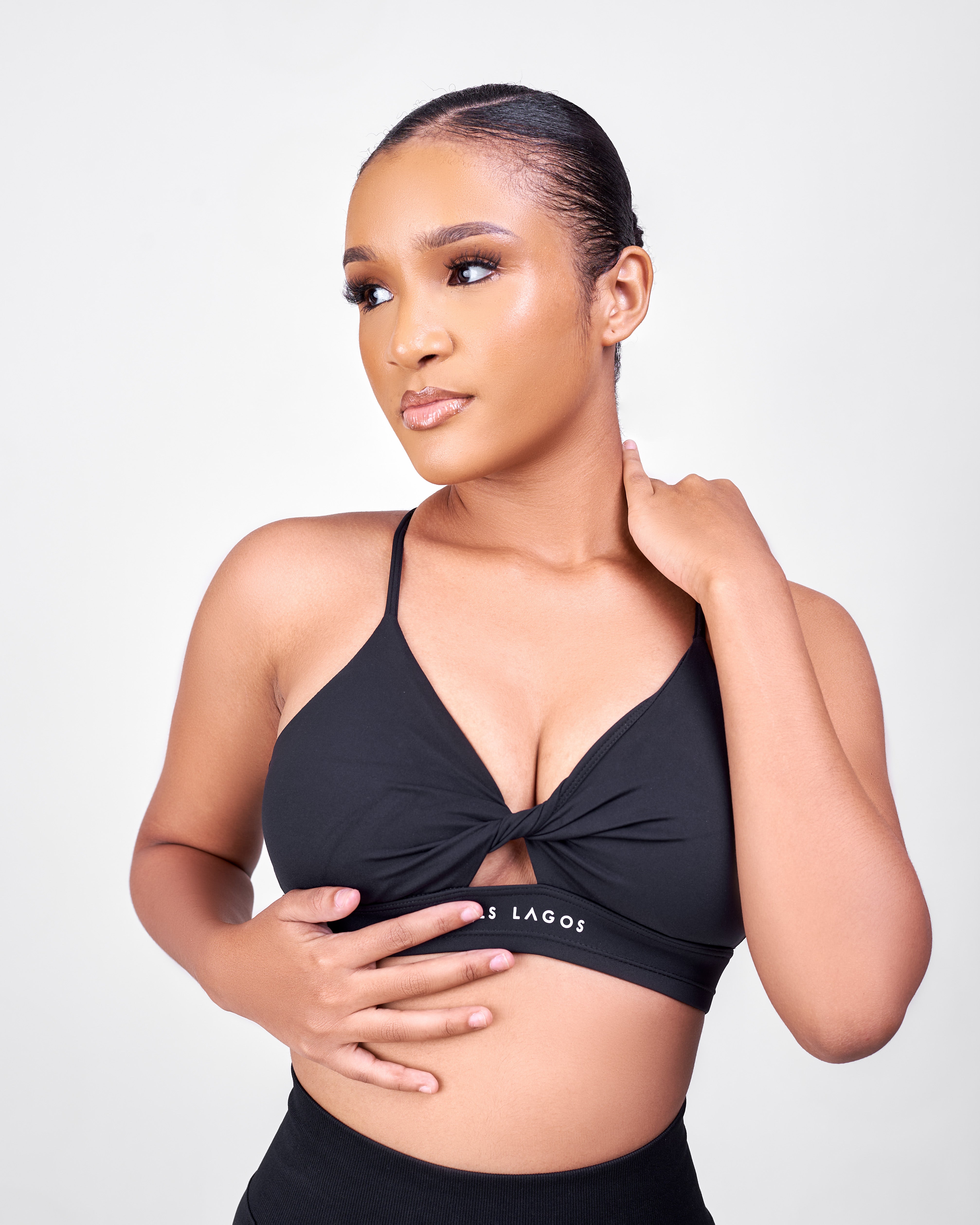 Toks Cutout Detailed Sports Bra