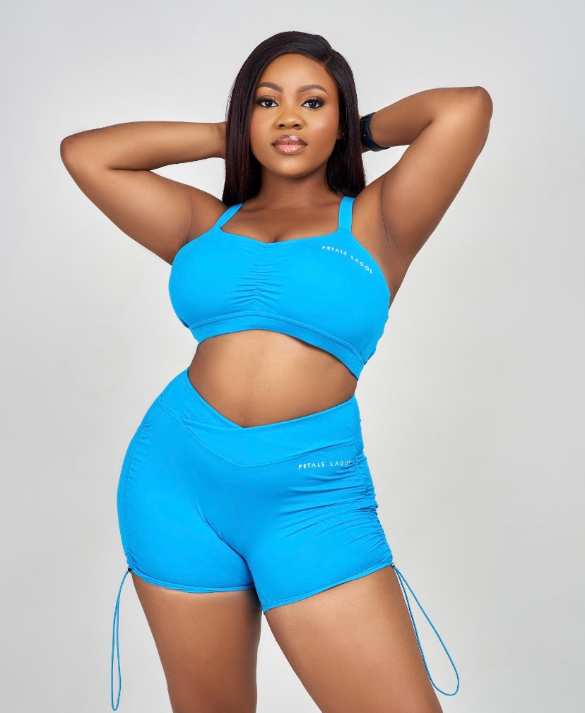 Jhu Drawstring Short Set