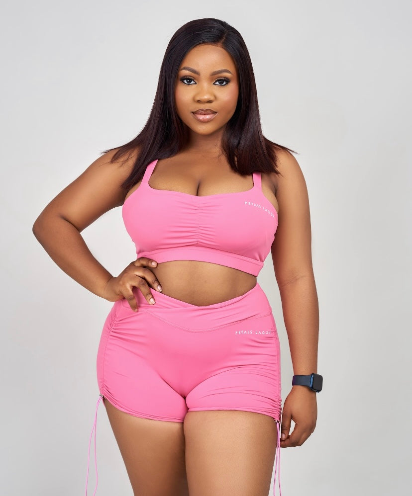 Jhu Drawstring Short Set