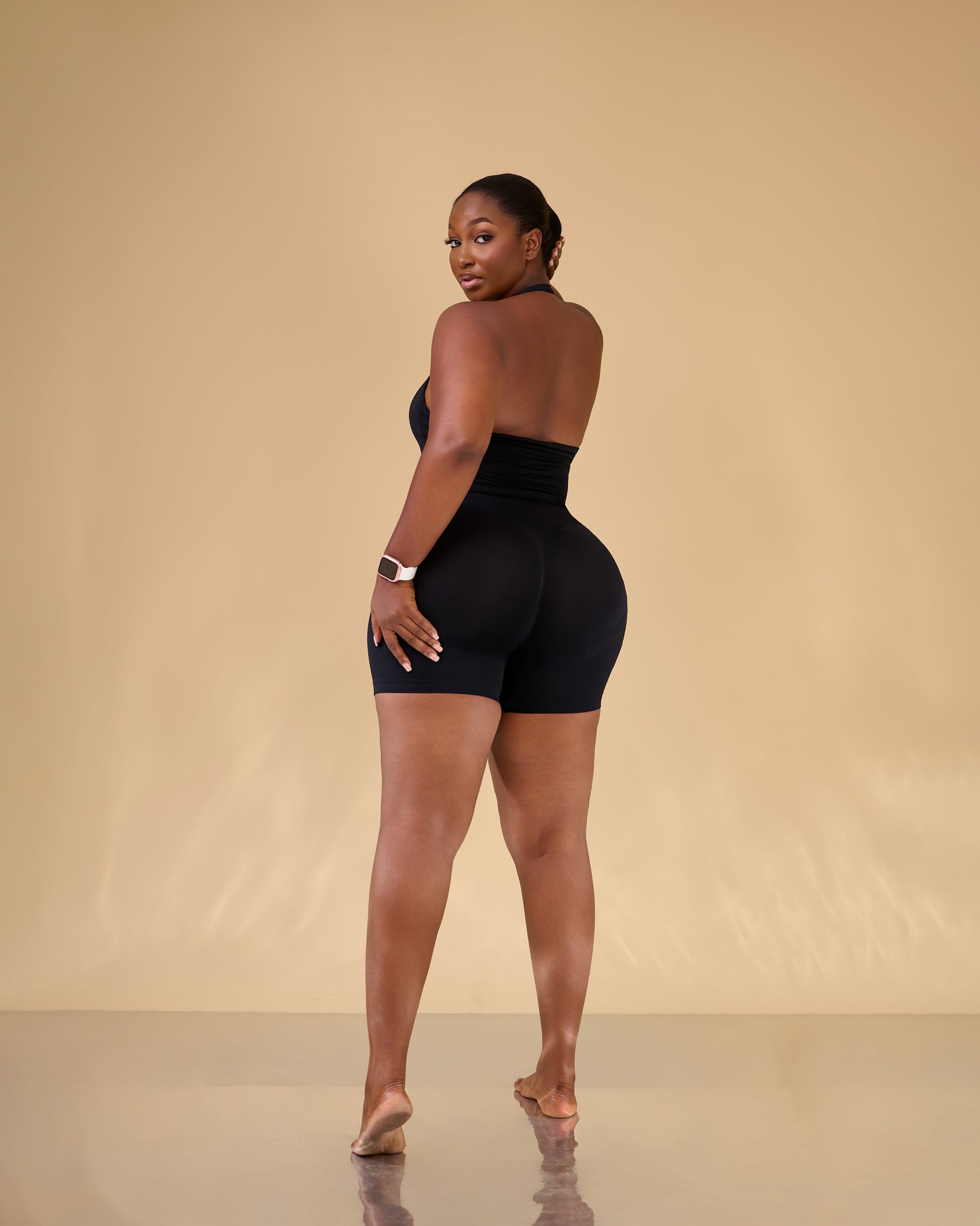 Naya Sculpt Halter Shorts Set