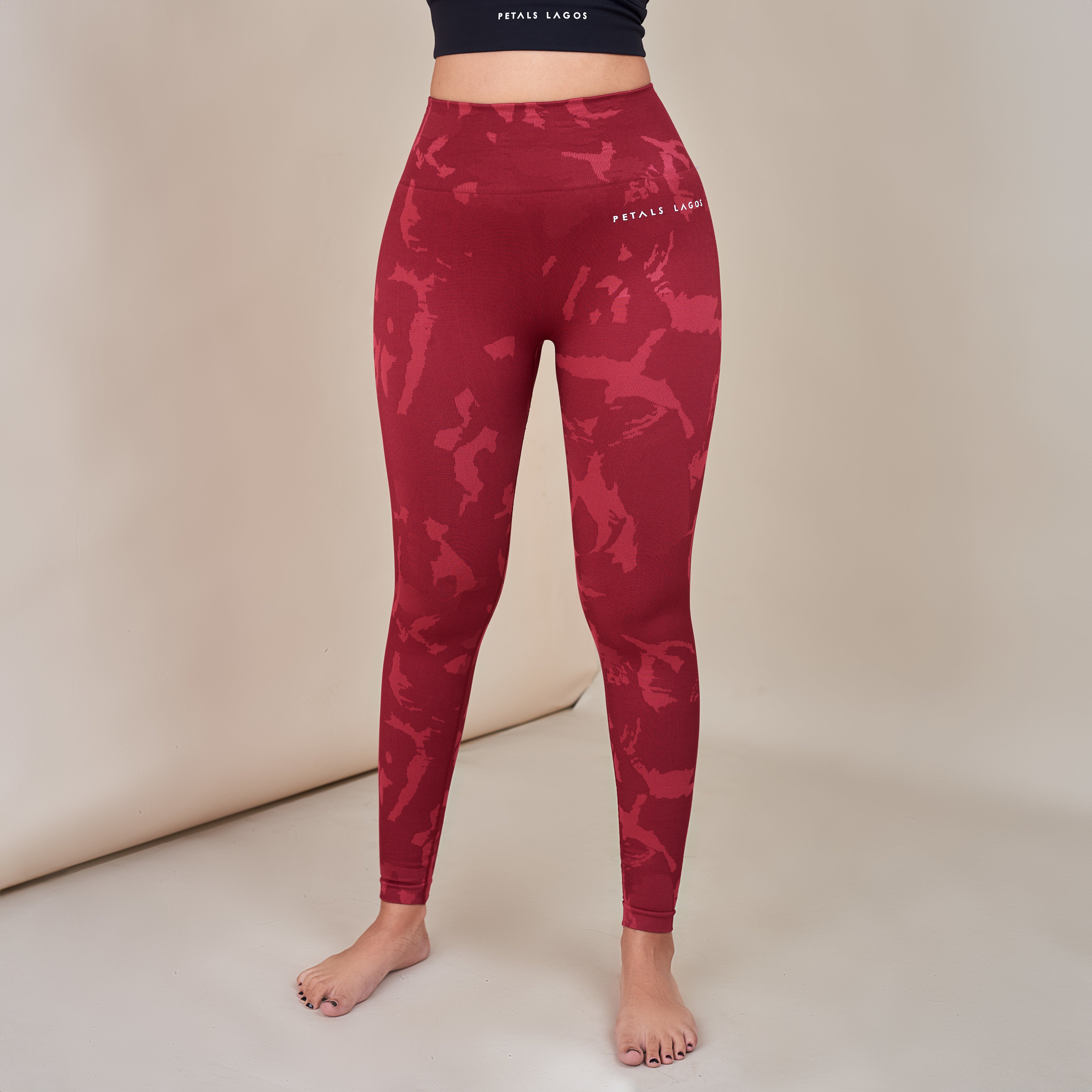 Kiana Abstract Super Firm Contour Leggings