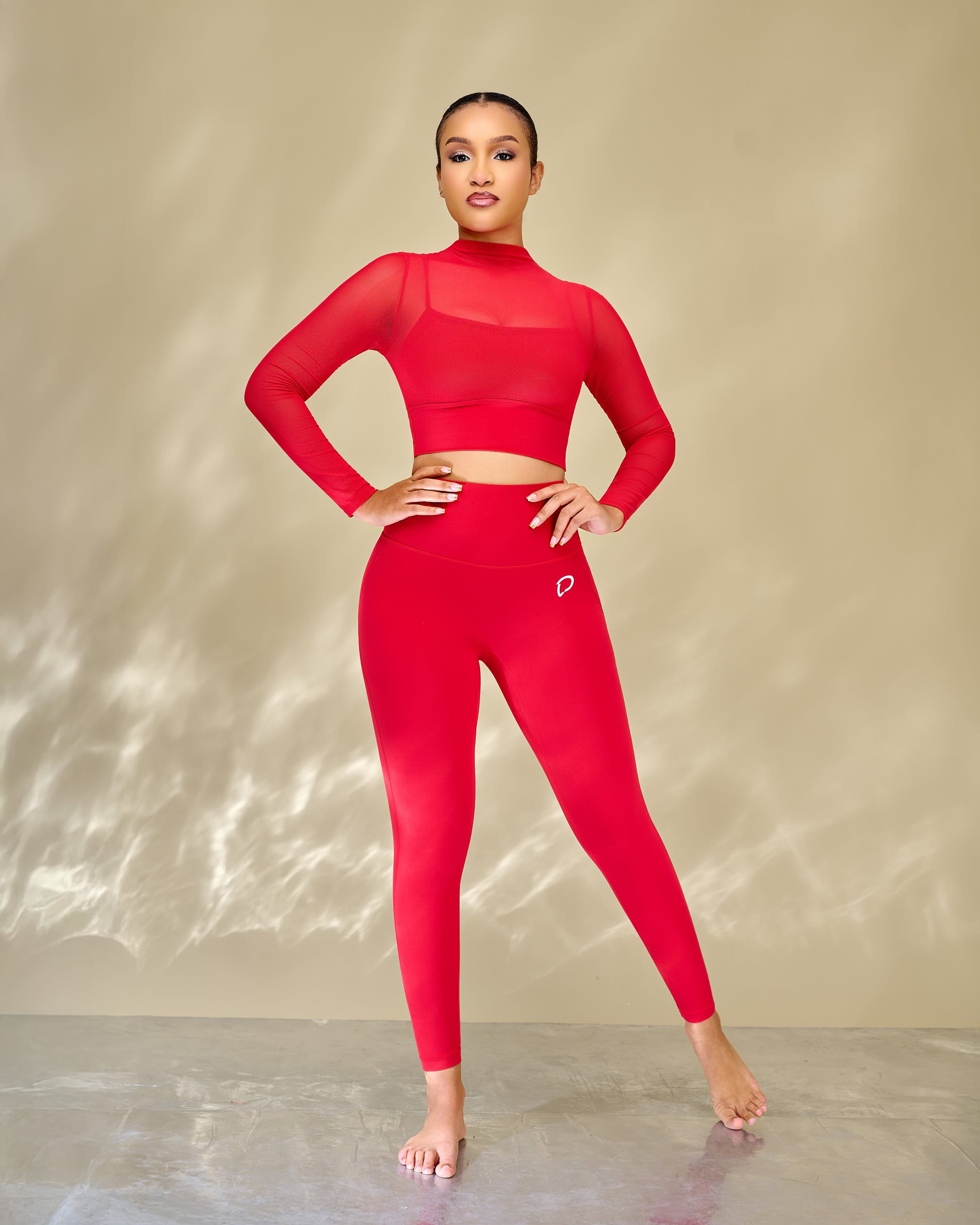 Tamar Align Mesh Leggings Set
