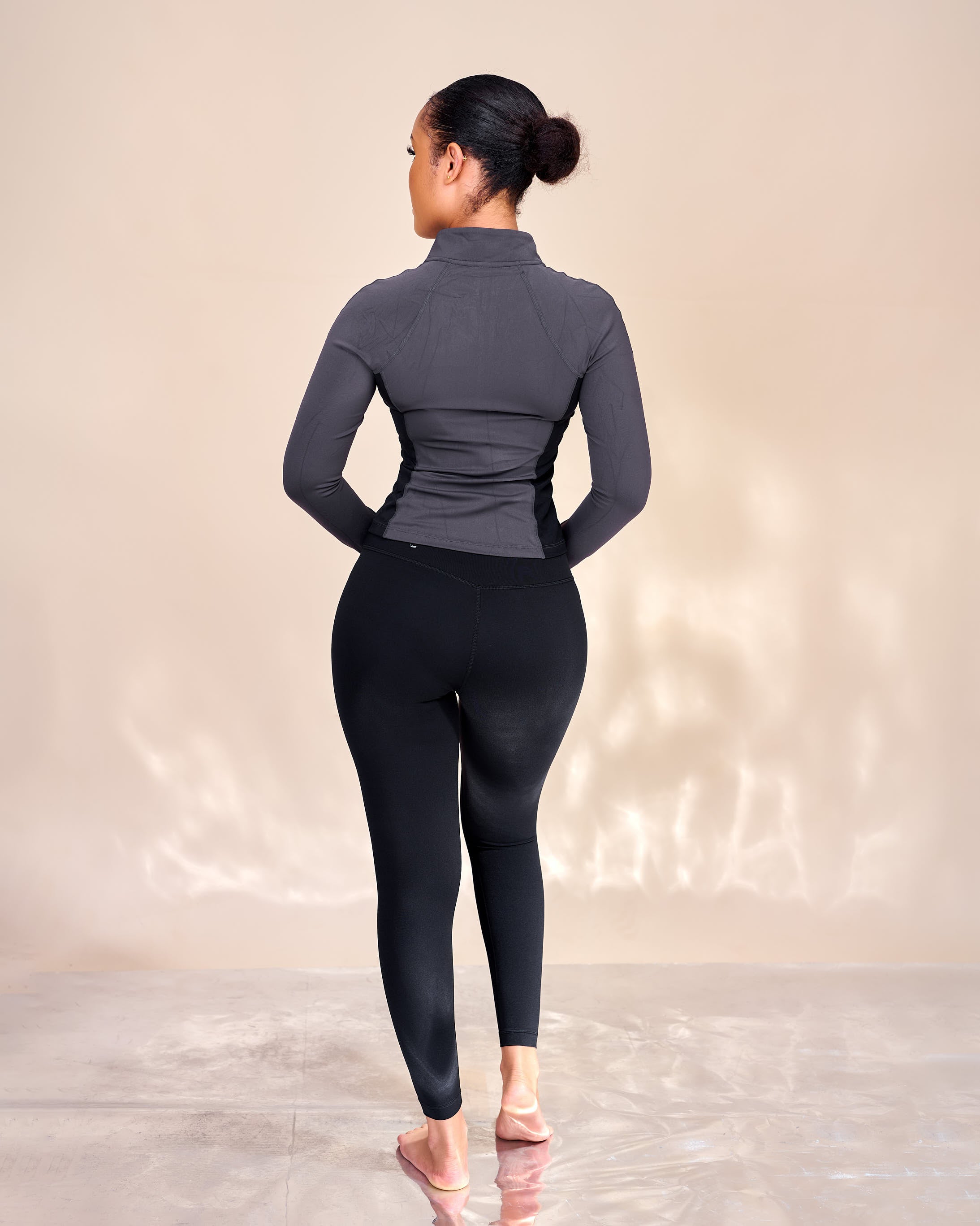 Jenaiah Neutral Blend High Impact Leggings Set