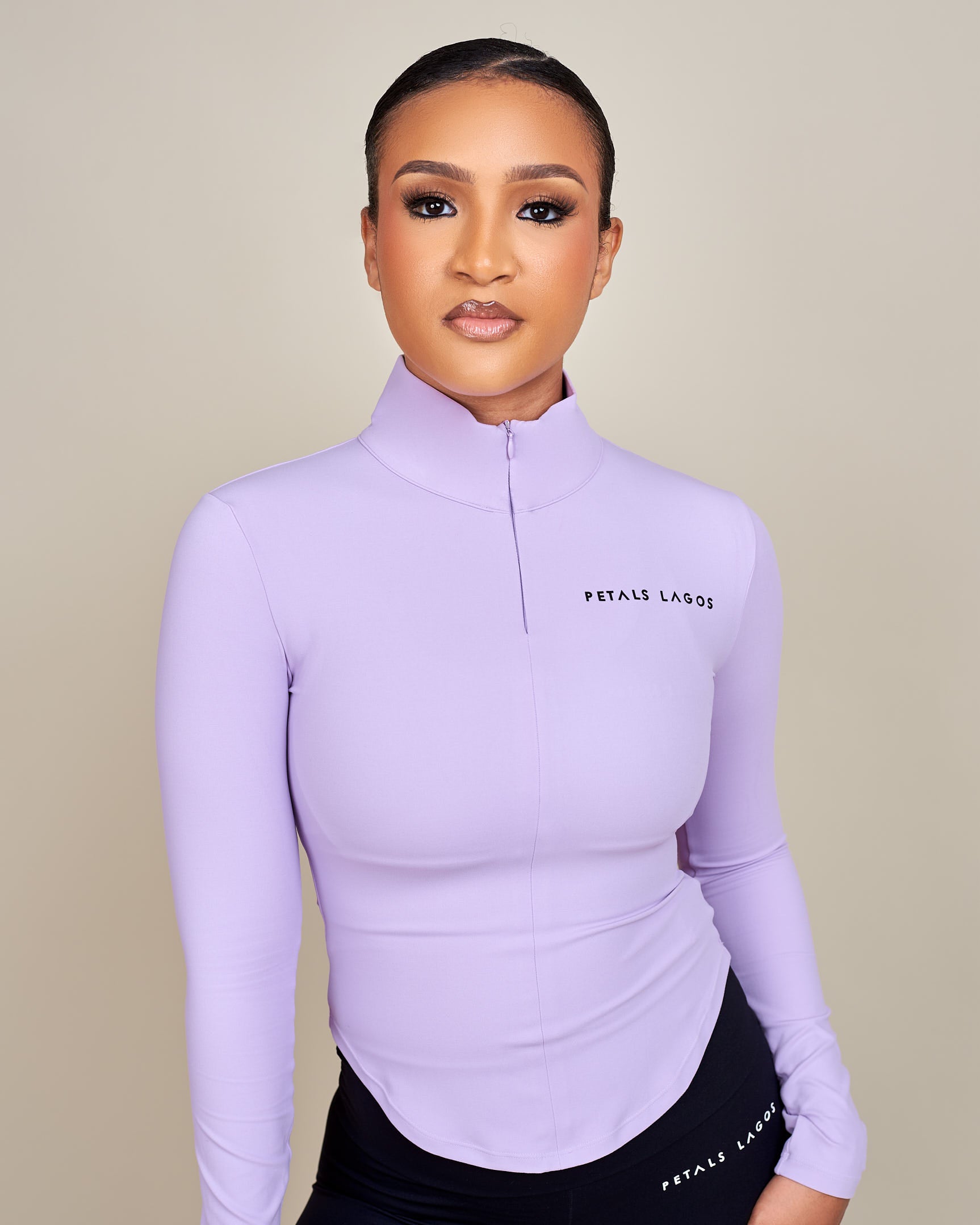 Jiana Midway Zip Up Top