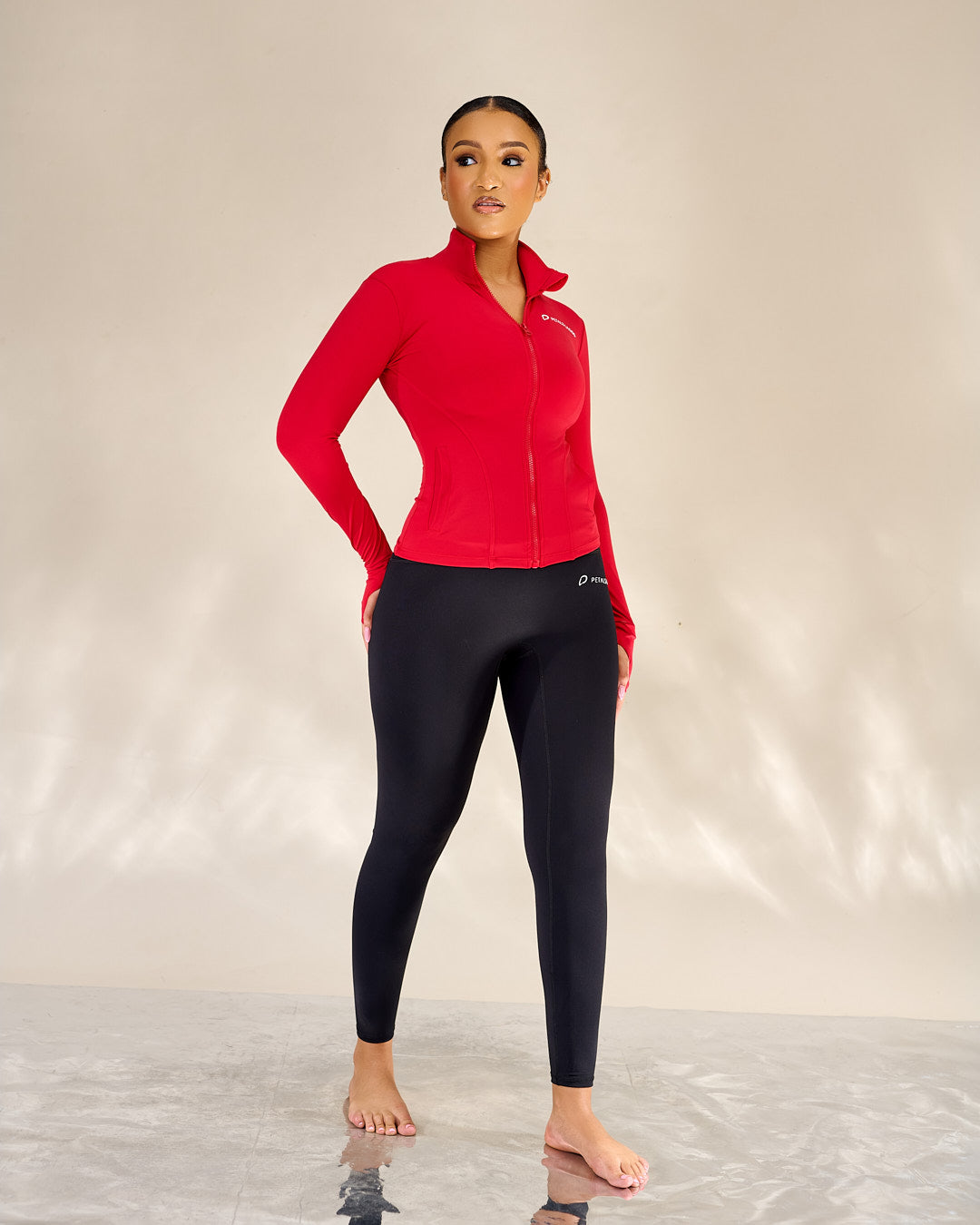 Thea Define Zip Up Leggings Set