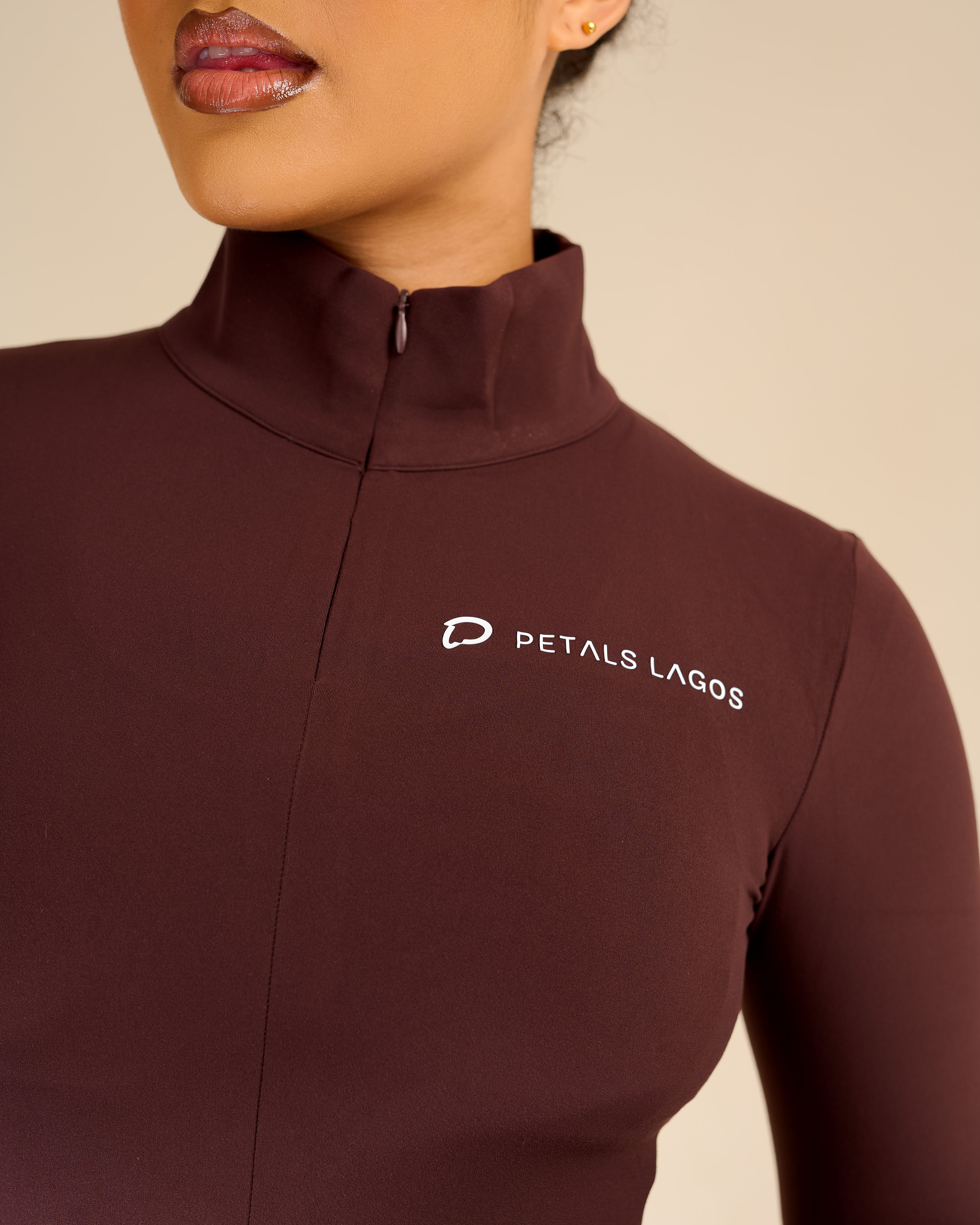 Jiana Midway Zip Up Top