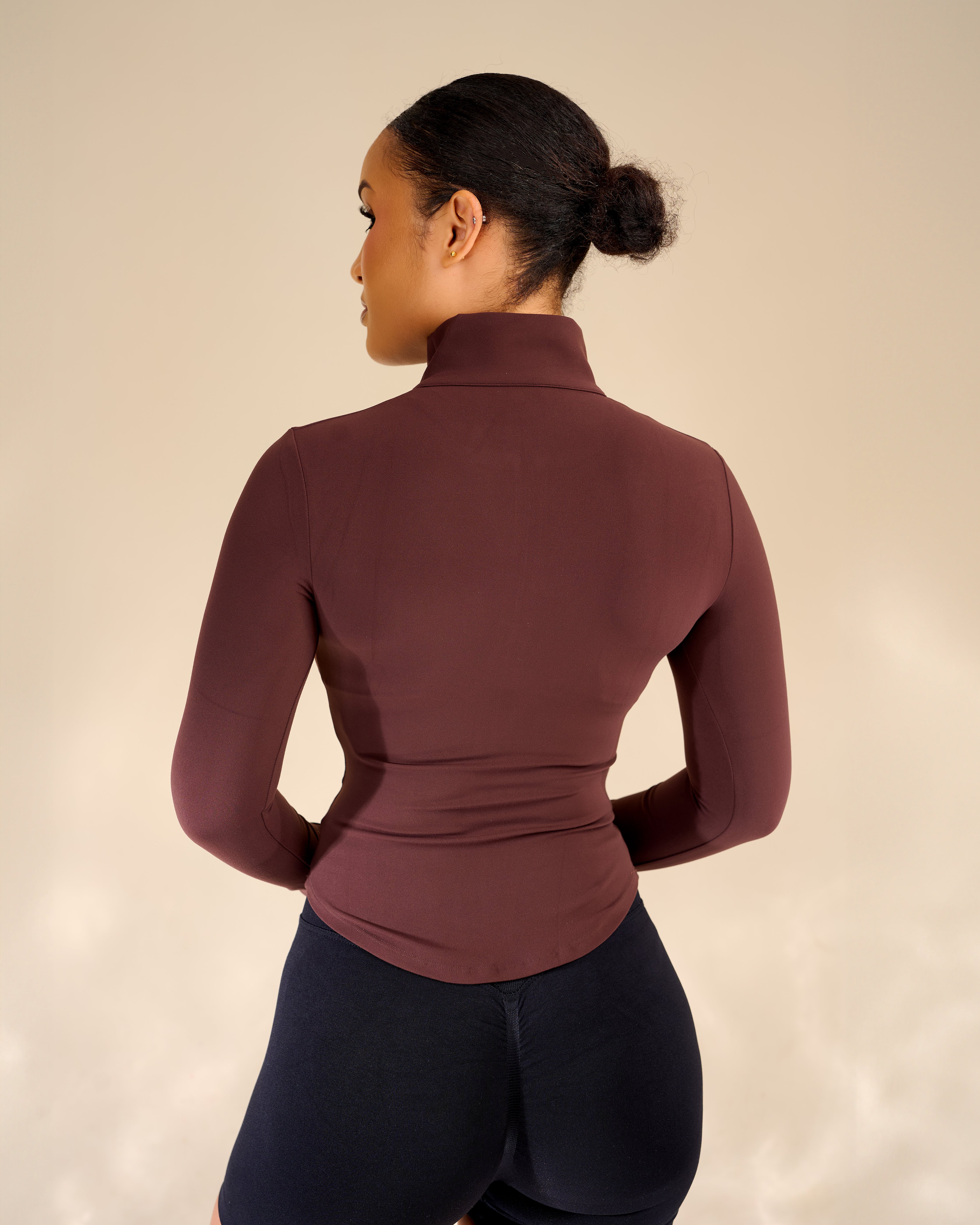 Jiana Midway Zip Up Top