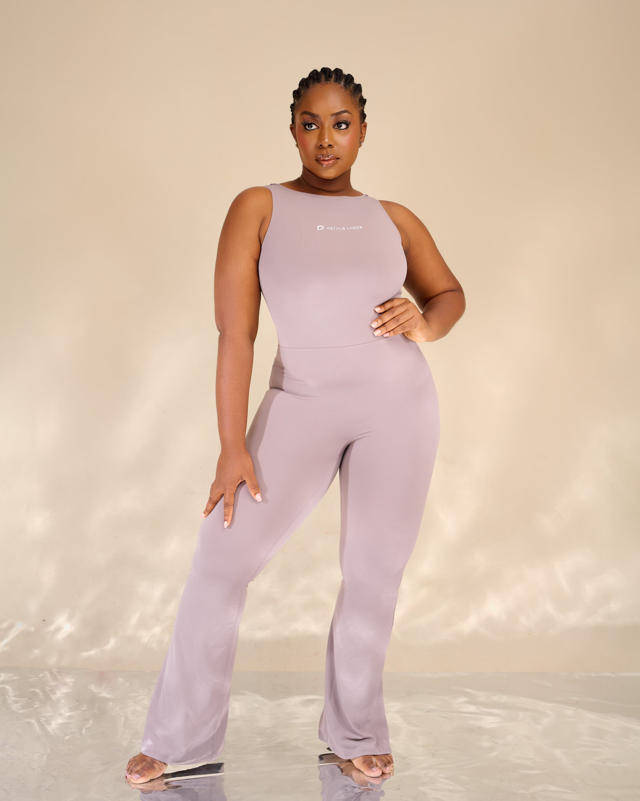 Zhanna Contor Flare Jumpsuit