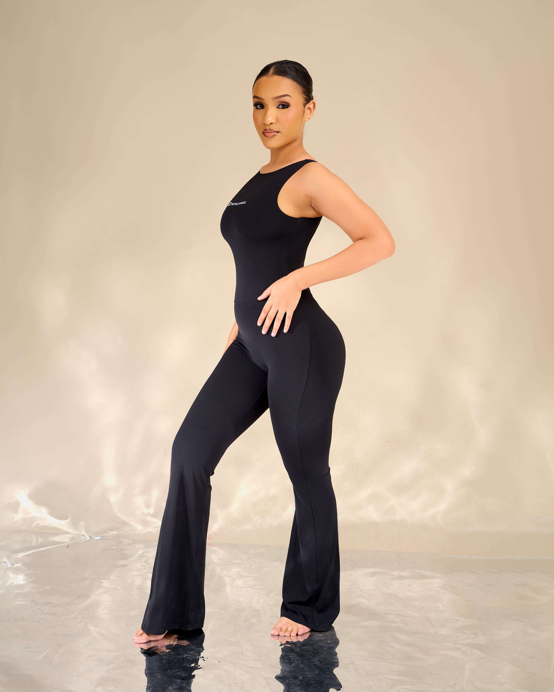 Zhanna Contor Flare Jumpsuit