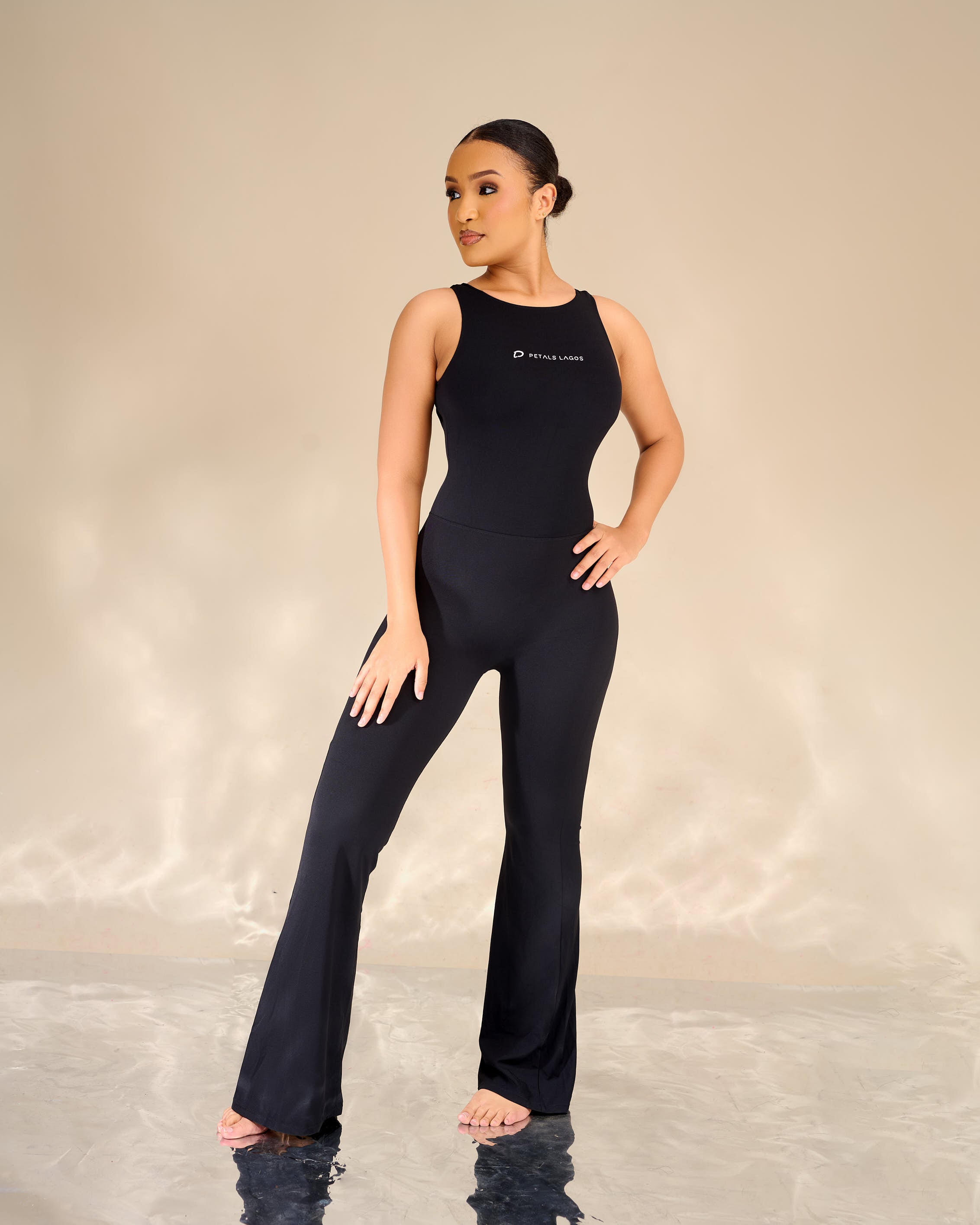 Zhanna Contor Flare Jumpsuit