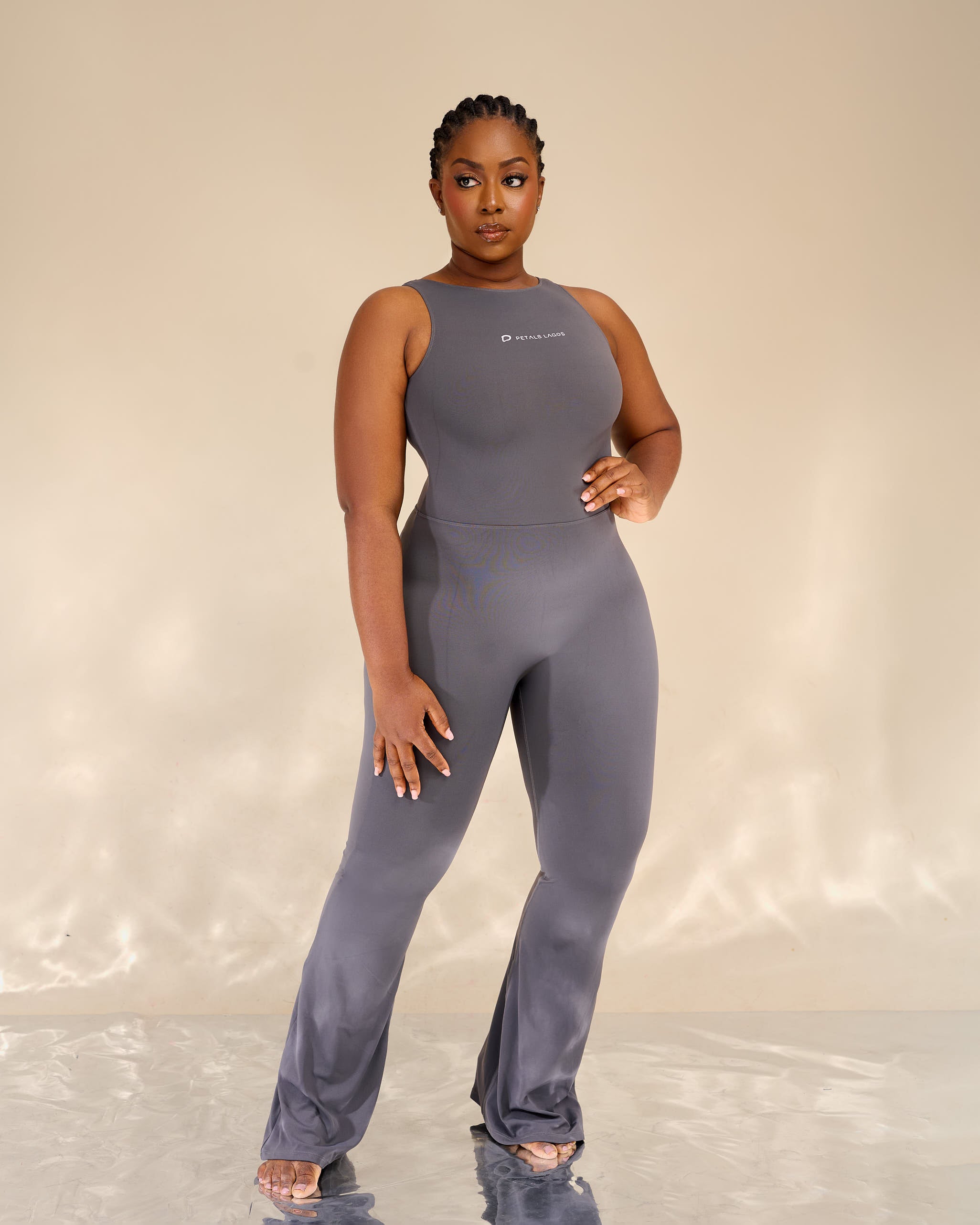 Zhanna Contor Flare Jumpsuit