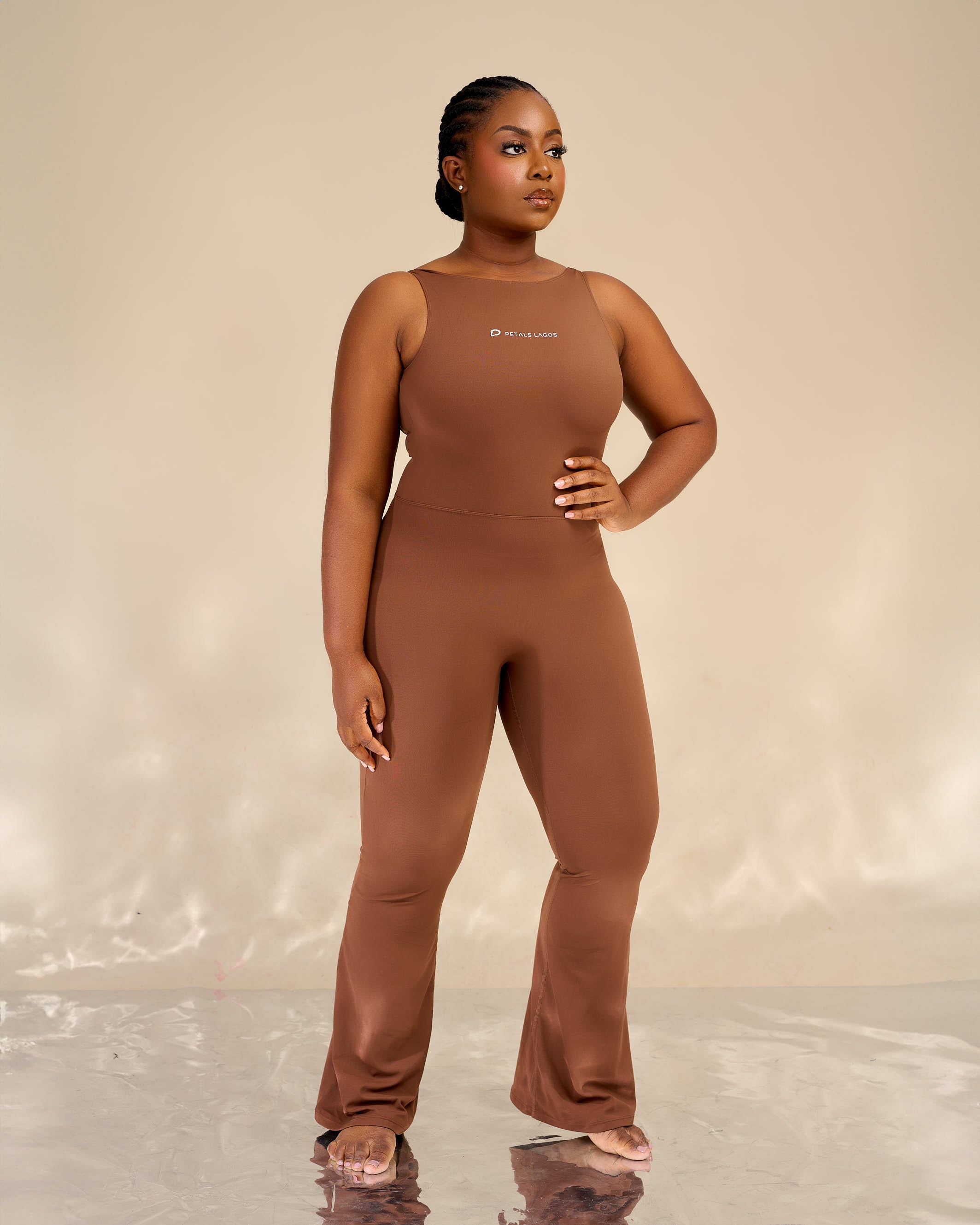 Zhanna Contor Flare Jumpsuit