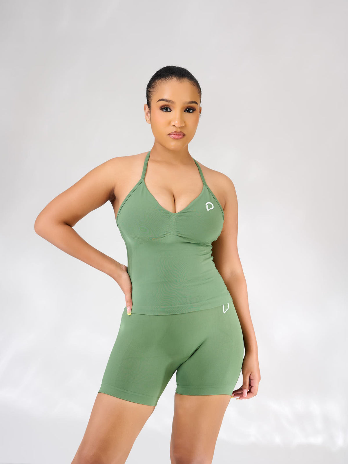Ruth Halter Shorts Set