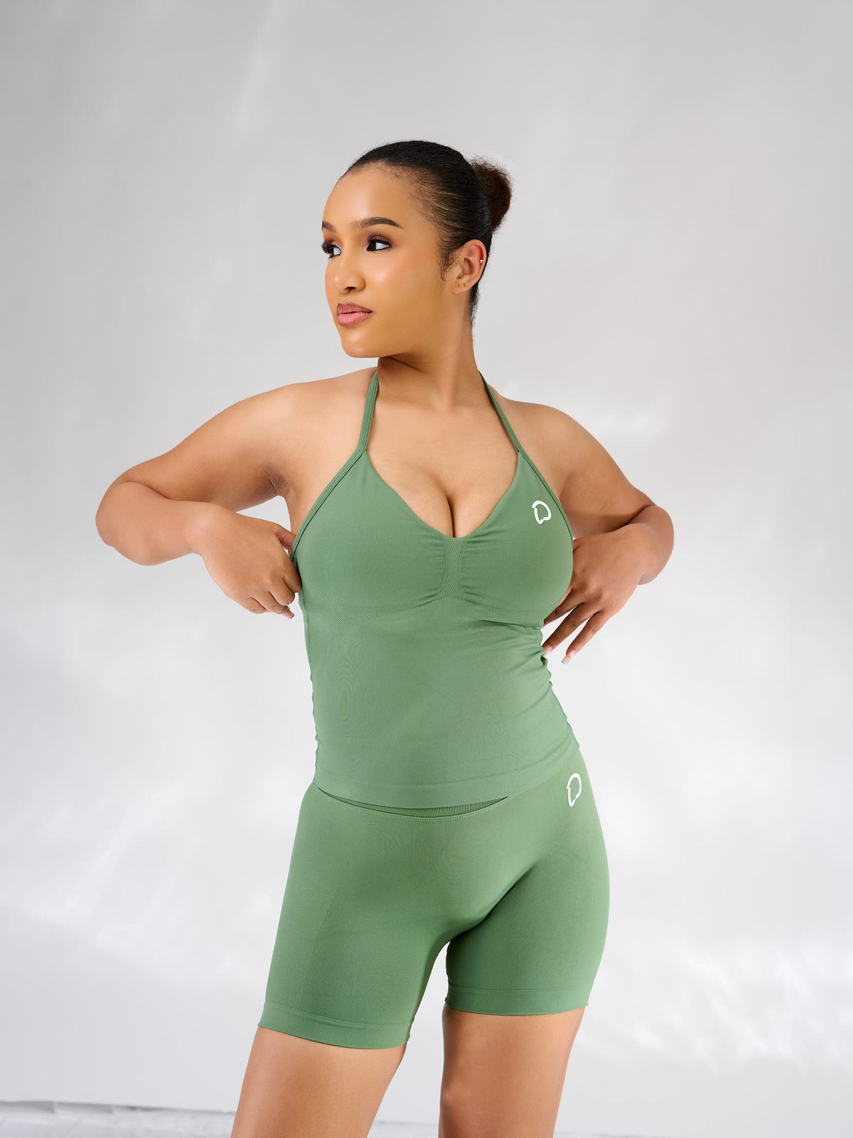 Ruth Halter Shorts Set