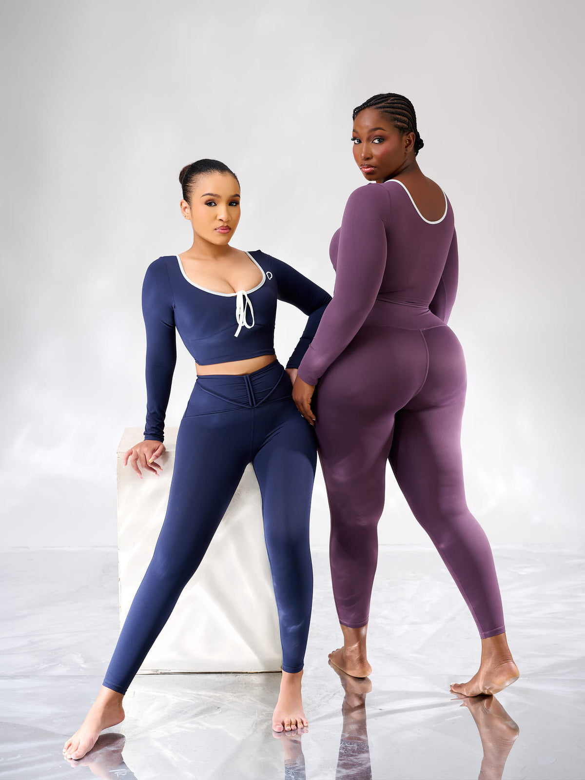 Ire Tie-Front Sculpt Leggings Set