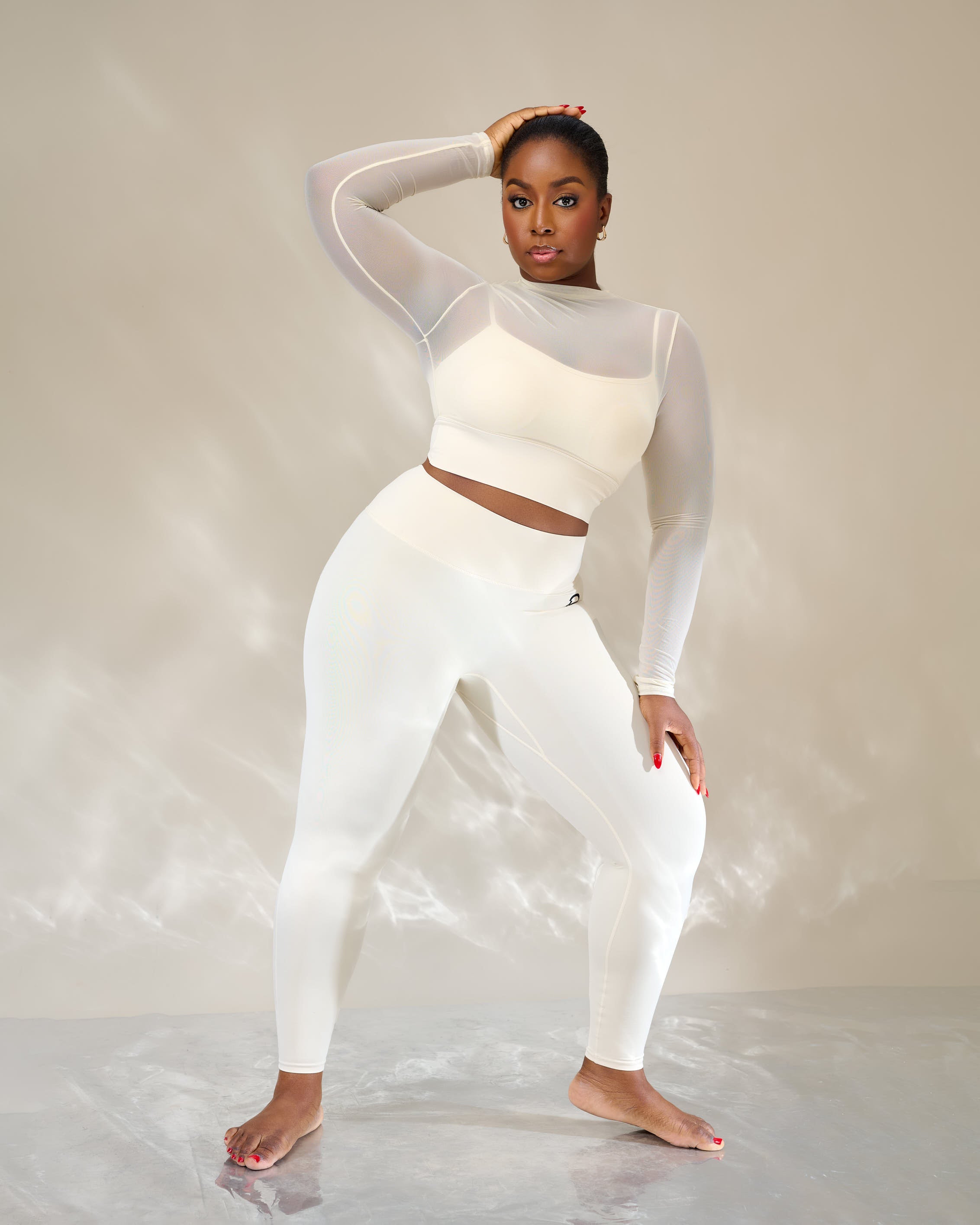 Tamar Align Mesh Leggings Set