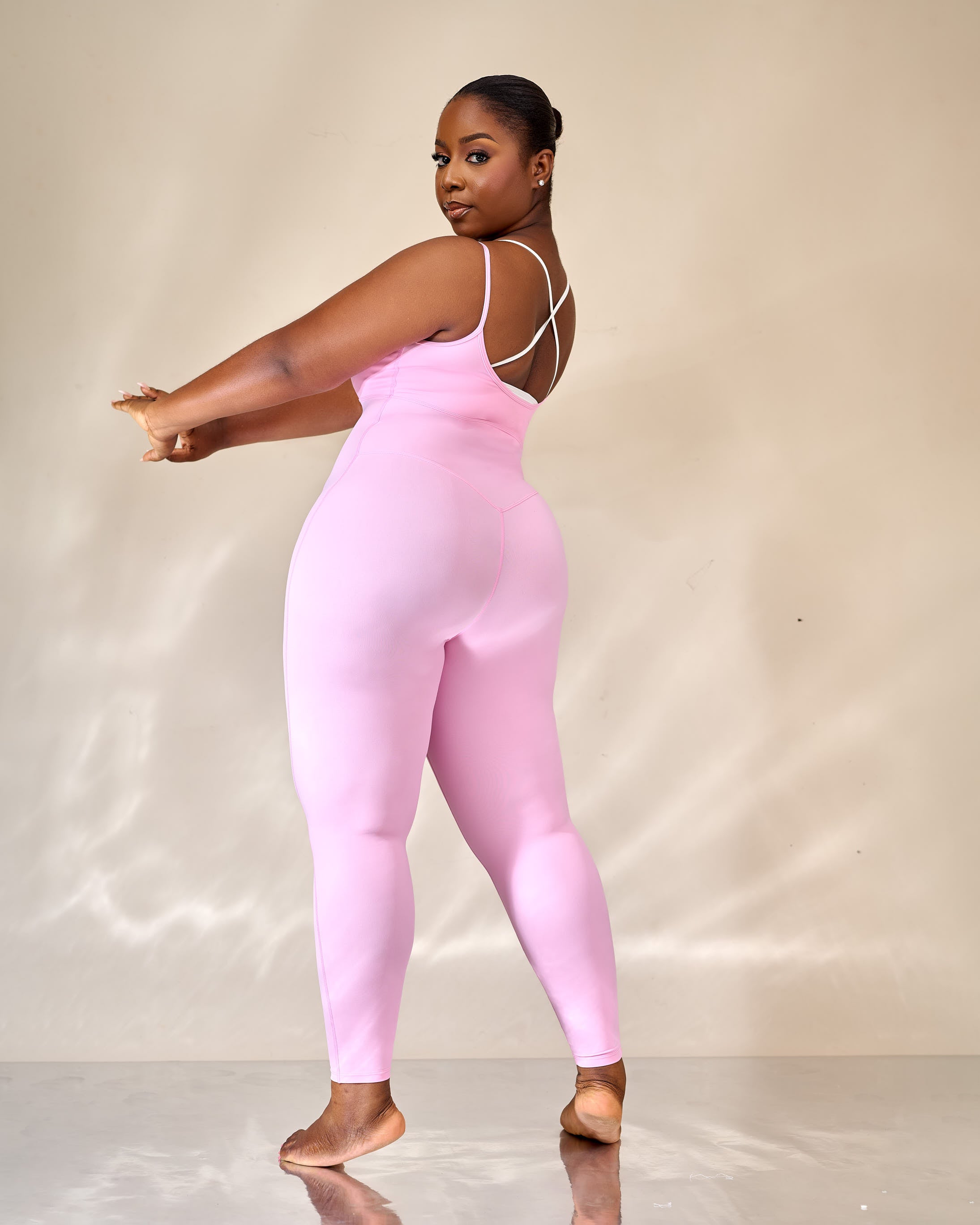 Leah Sculpt  Jumpsuit