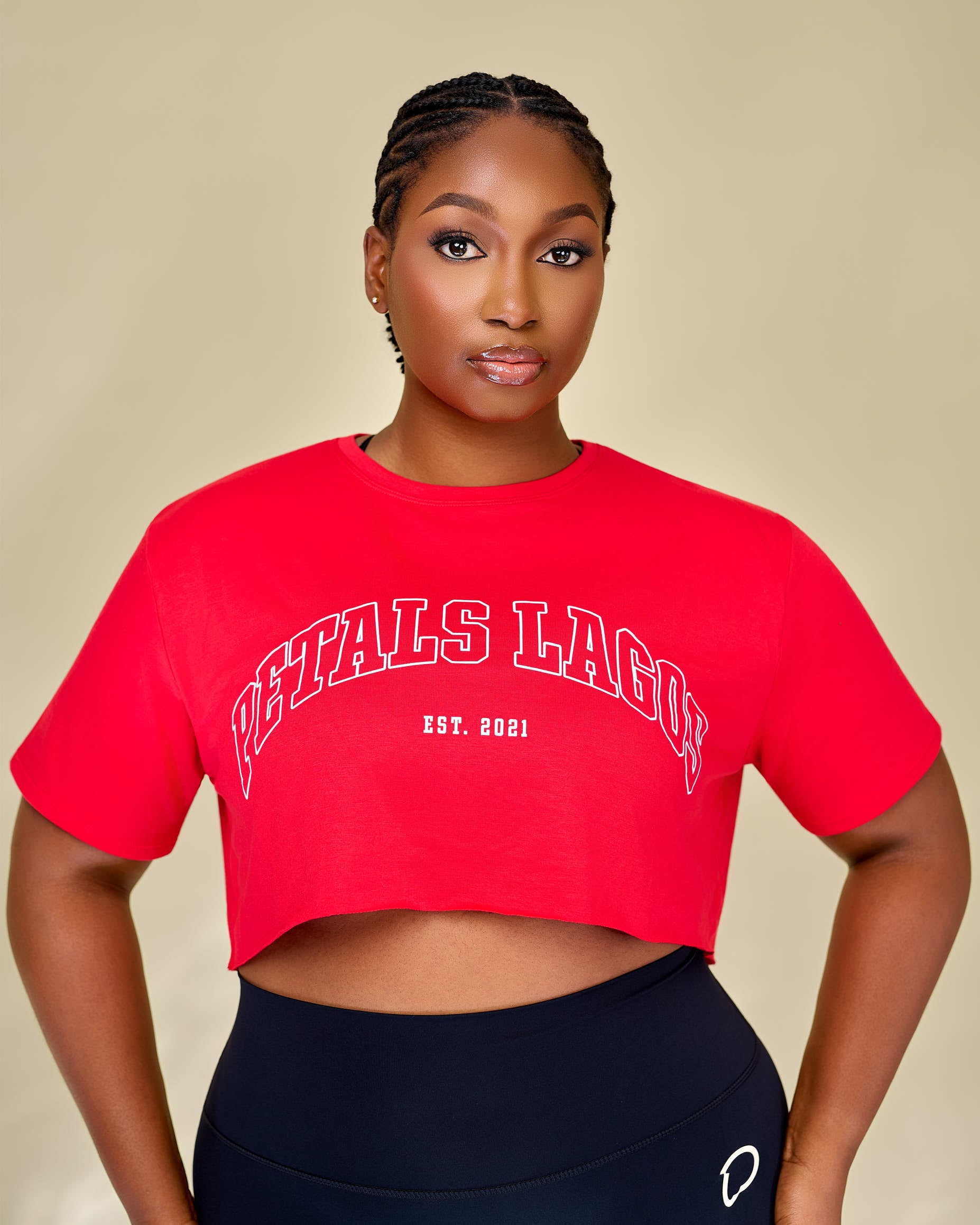 The Legacy Oversized Cropped Tee
